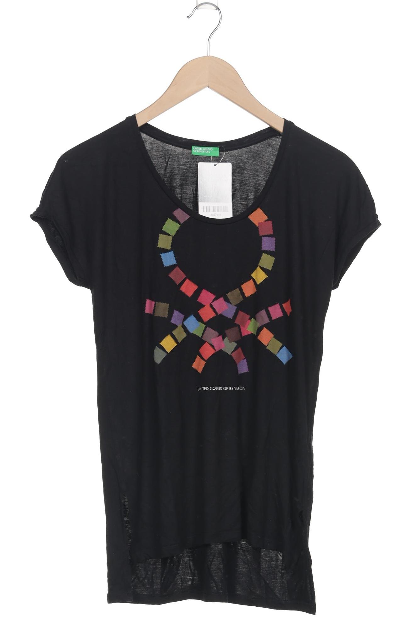 

United Colors OF Benetton Damen T-Shirt, schwarz, Gr. 36