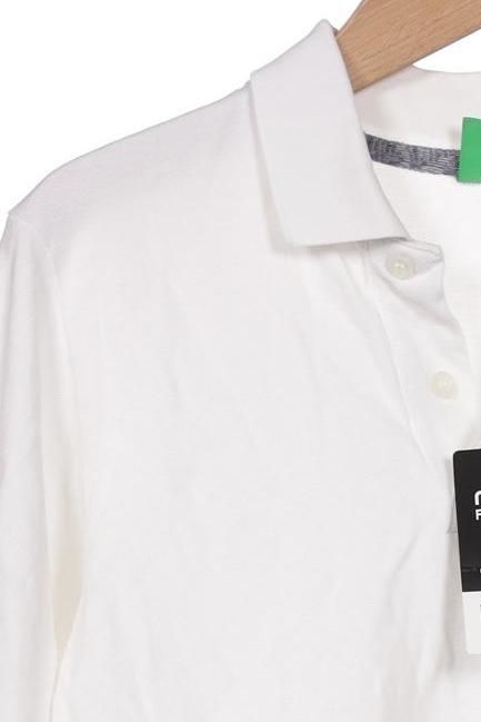 Thumbnail - United Colors OF Benetton Jungen Poloshirt, weiß, Gr. 146