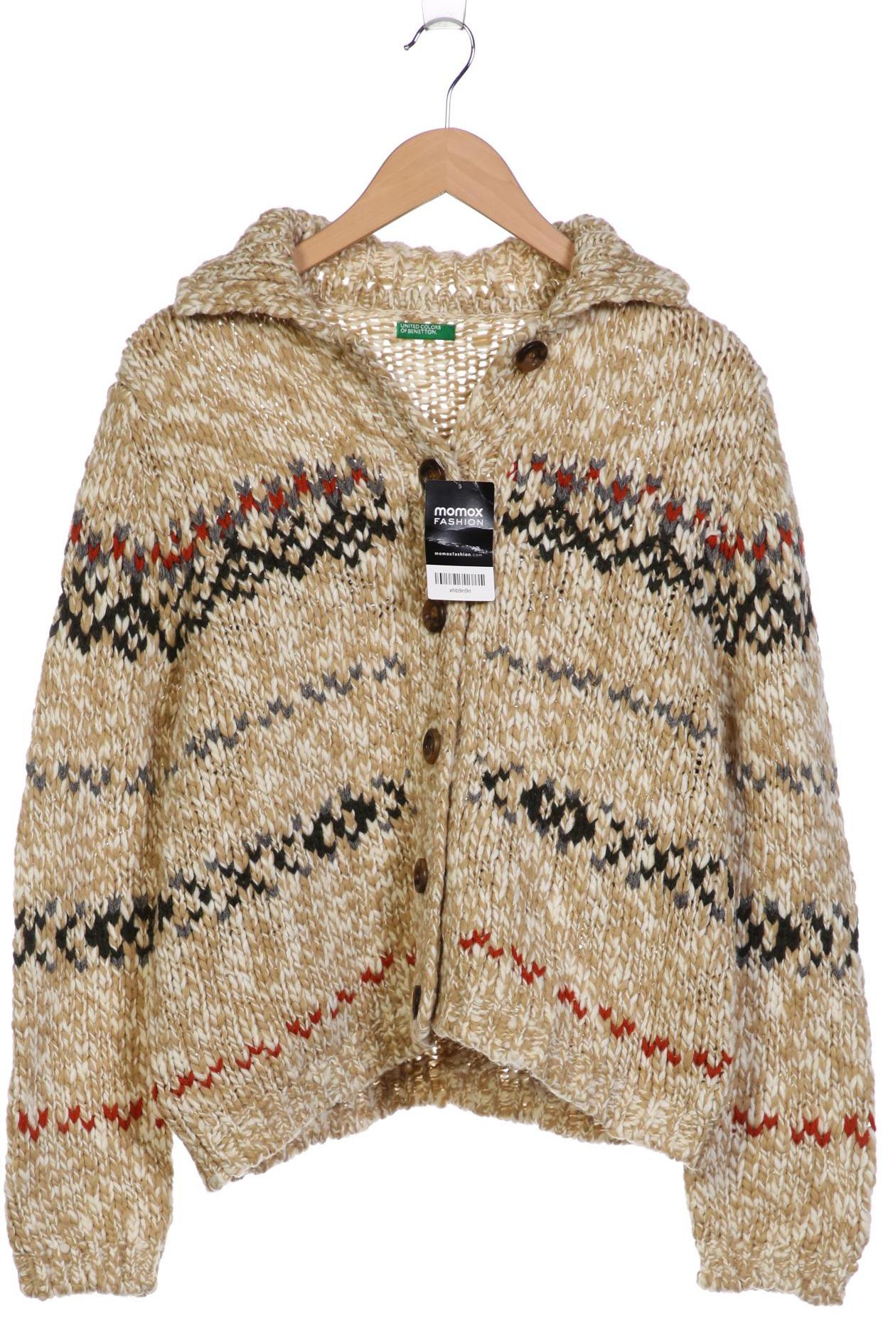 

United Colors OF Benetton Damen Strickjacke, beige, Gr. 38