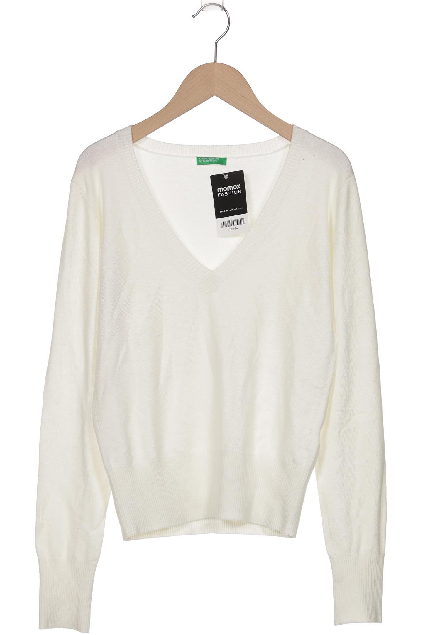 

UNITED COLORS OF BENETTON Damen Pullover, cremeweiß