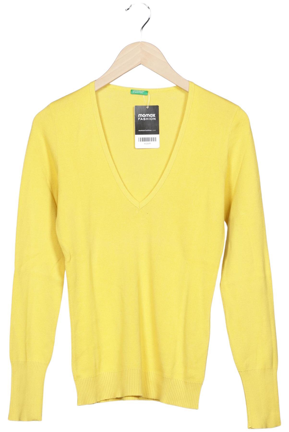

United Colors OF Benetton Damen Pullover, gelb, Gr. 44