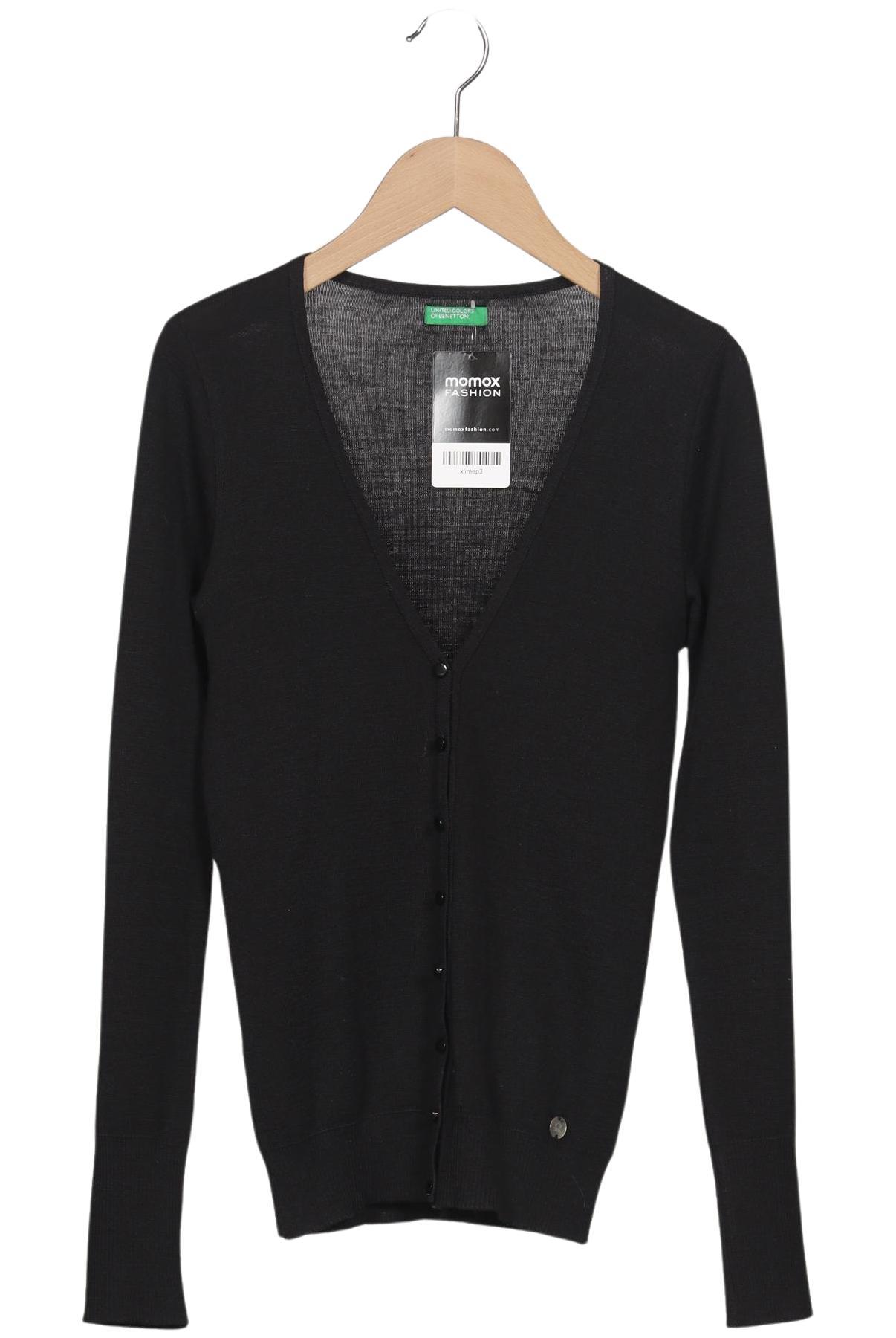 

United Colors OF Benetton Damen Strickjacke, schwarz, Gr. 38