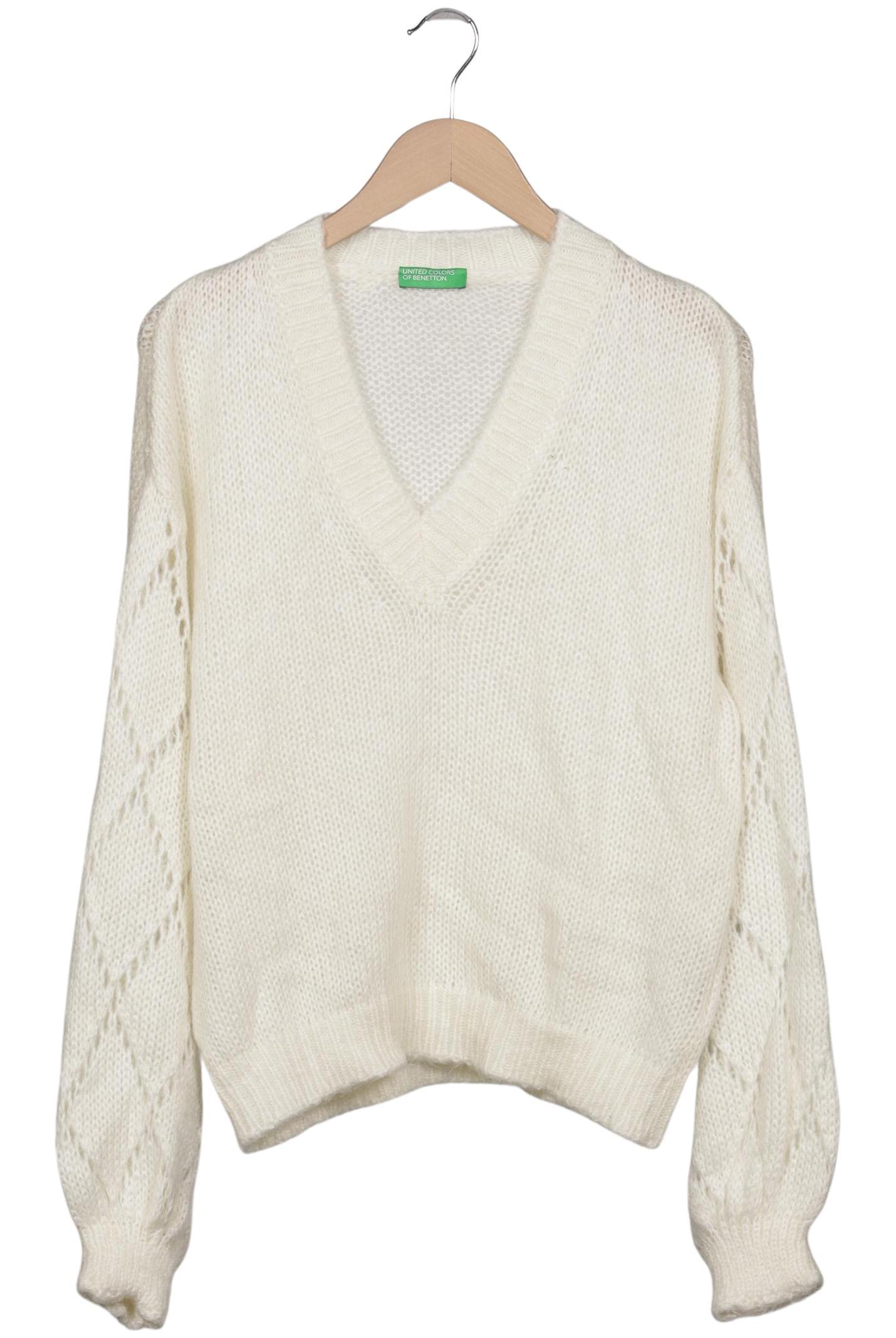 

United Colors OF Benetton Damen Pullover, cremeweiß, Gr. 38