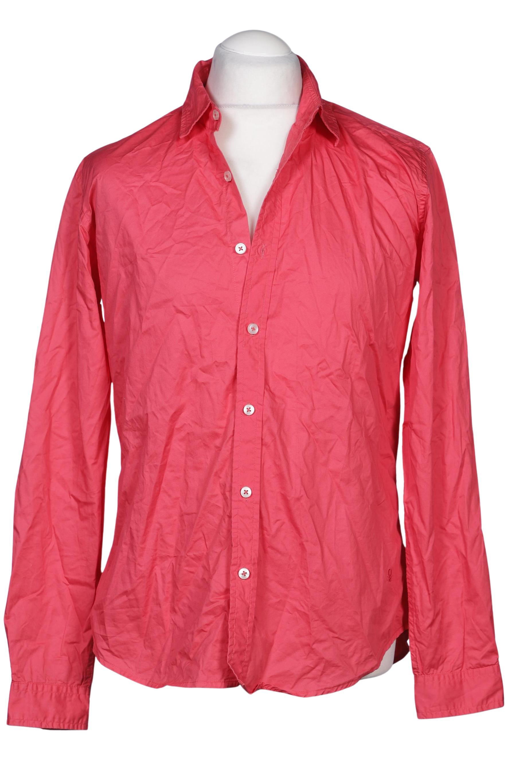 

United Colors OF Benetton Herren Hemd, pink, Gr. 52