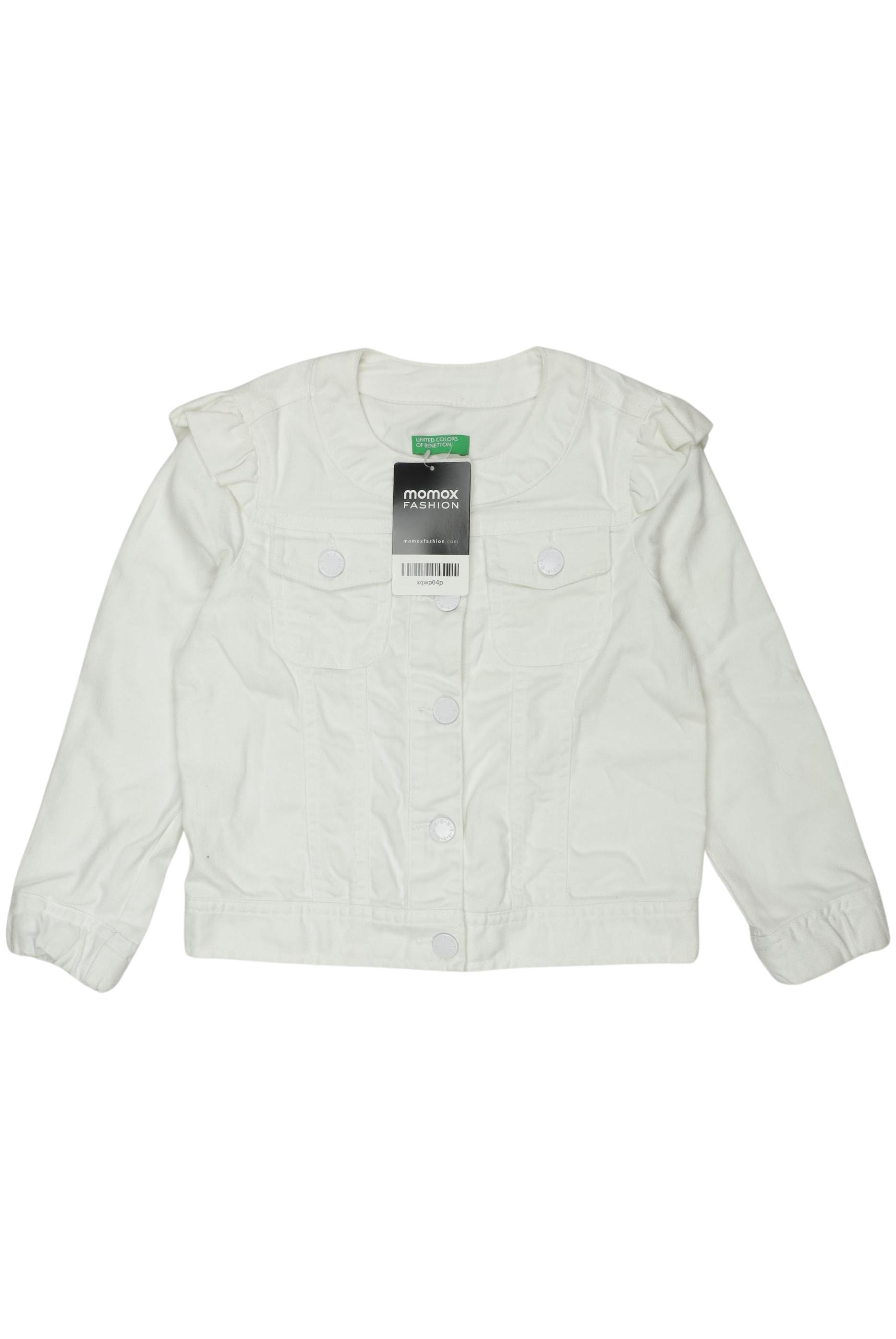 

United Colors OF Benetton Mädchen Jacke, weiß, Gr. 110