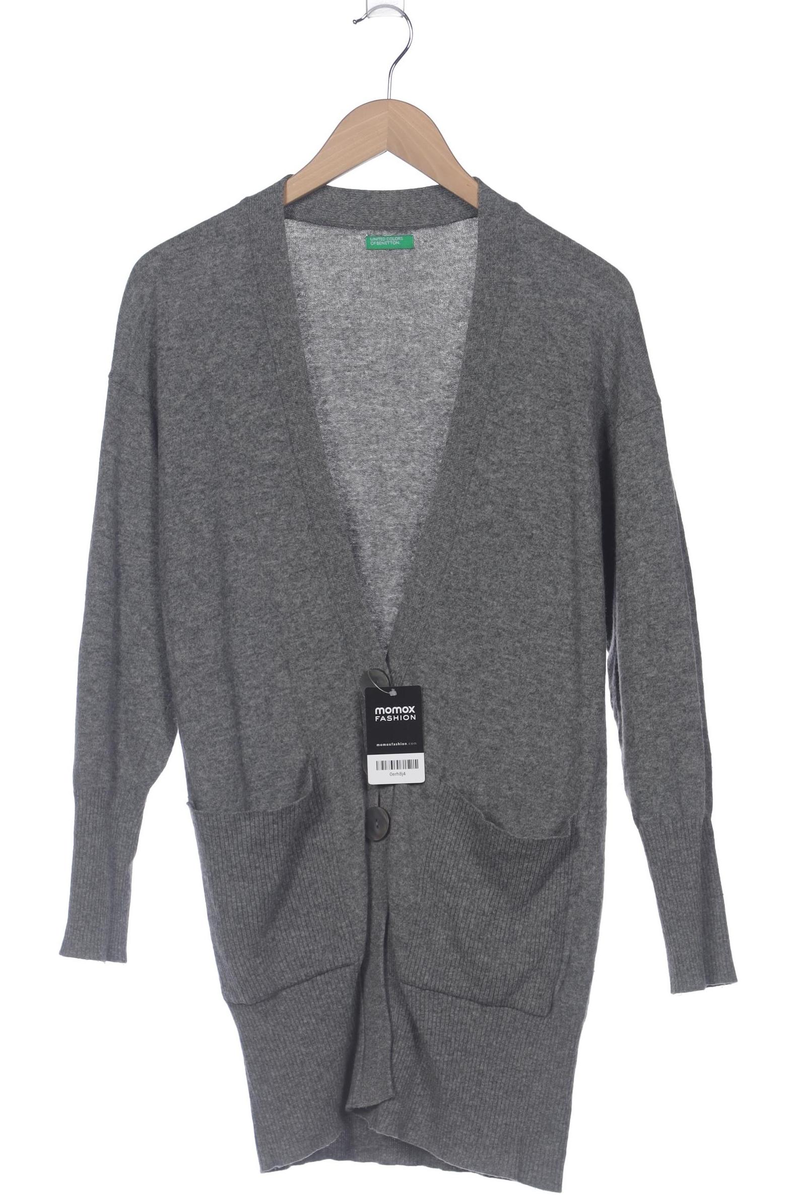 

United Colors OF Benetton Damen Strickjacke, grau, Gr. 36