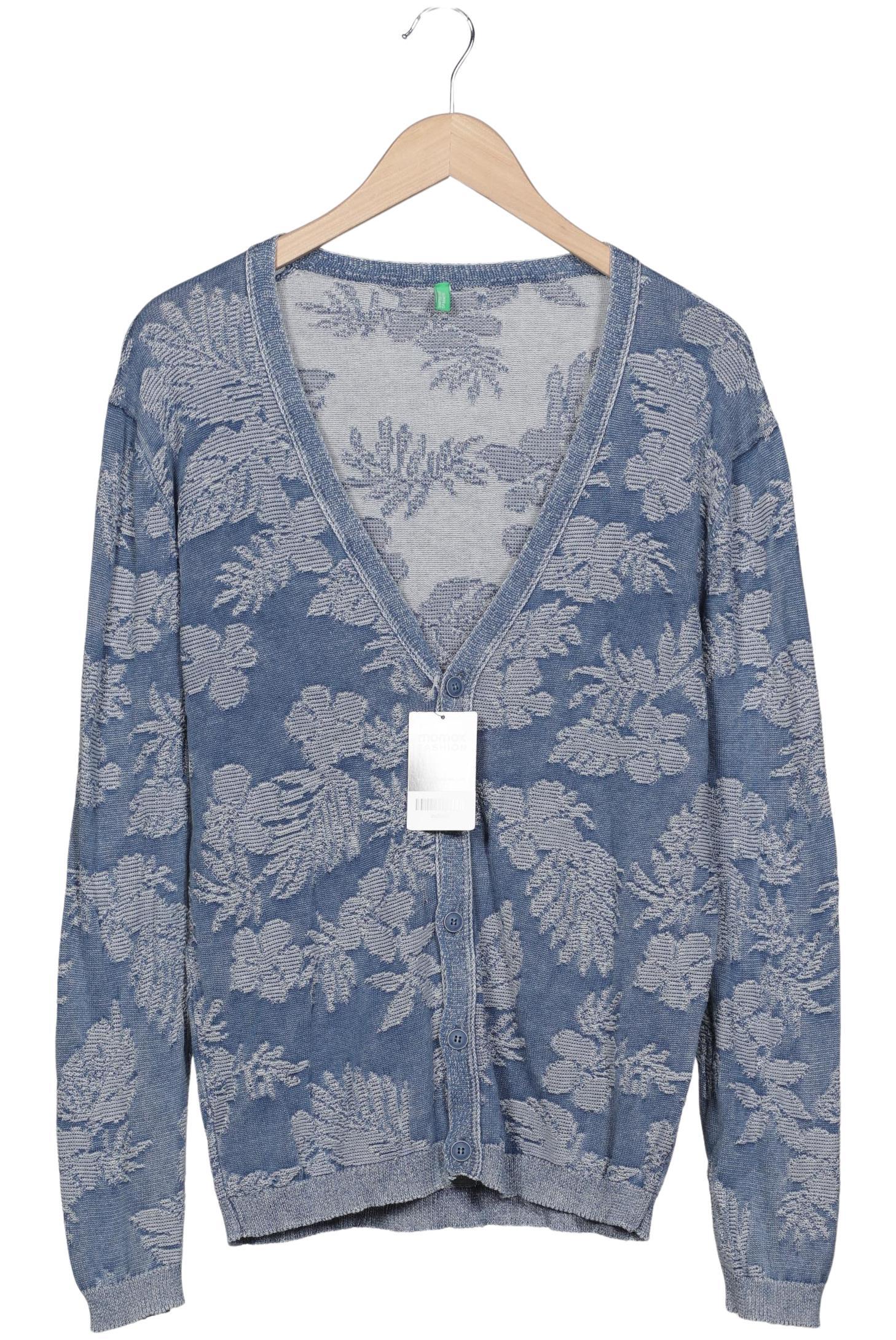 

United Colors OF Benetton Herren Strickjacke, hellblau, Gr. 48