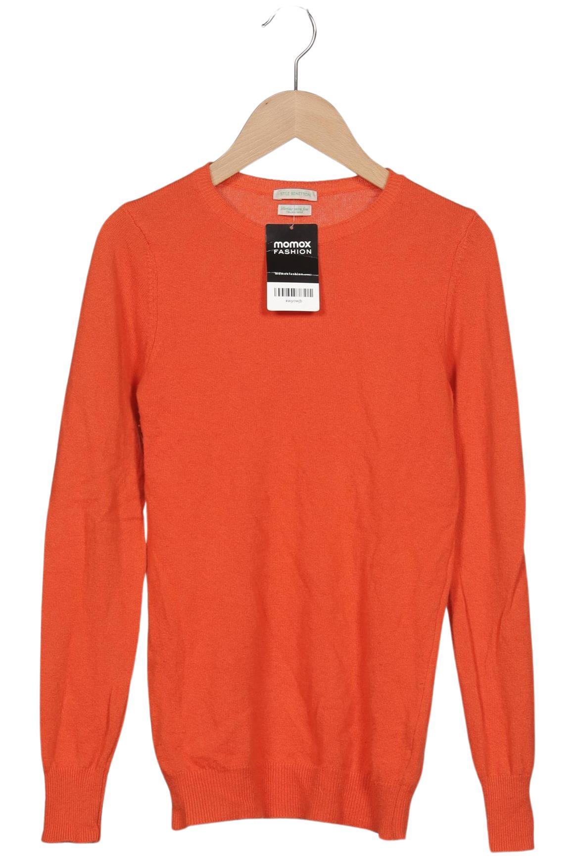 

United Colors OF Benetton Damen Pullover, orange, Gr. 34