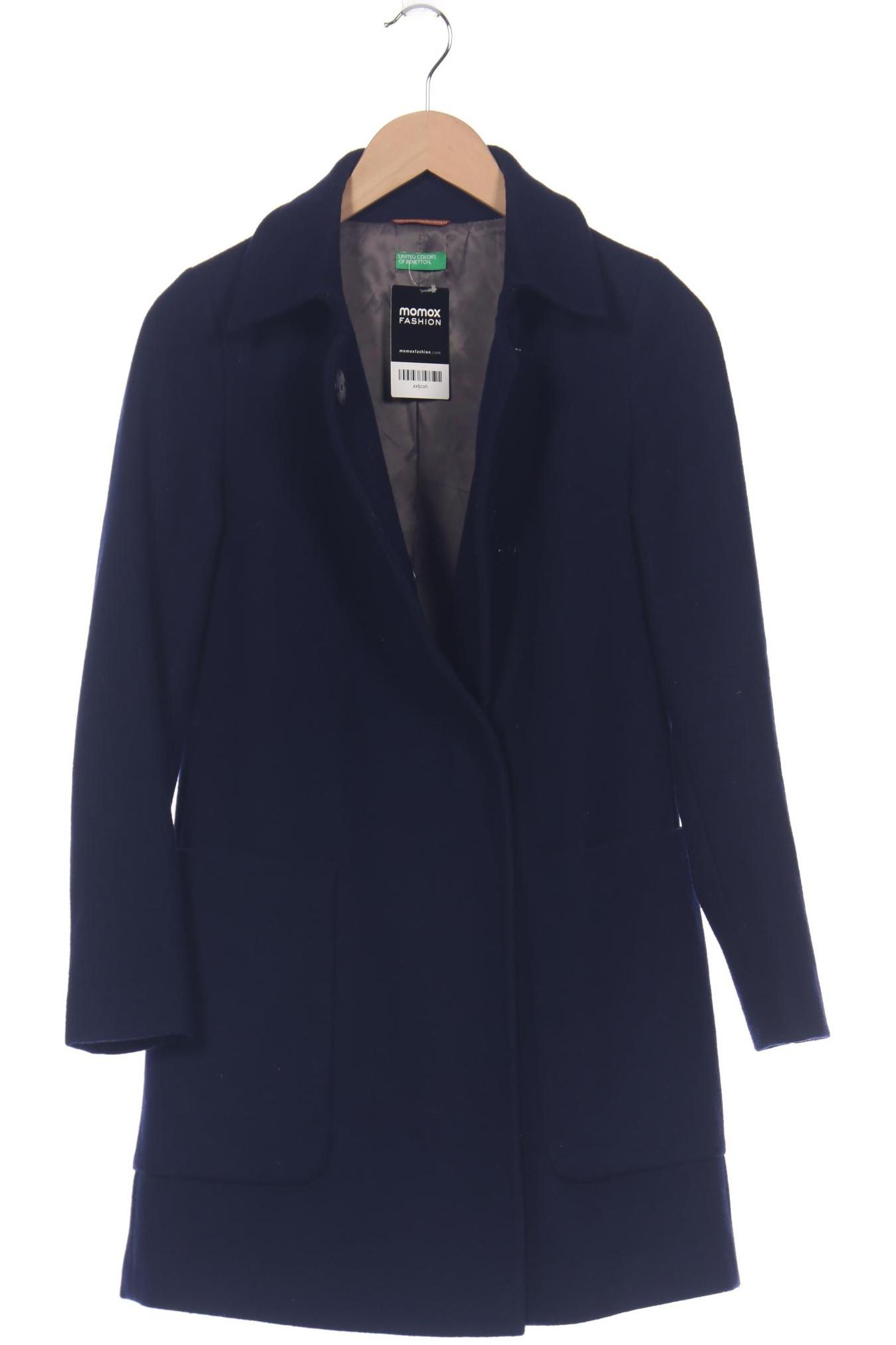 

United Colors OF Benetton Damen Mantel, marineblau, Gr. 32