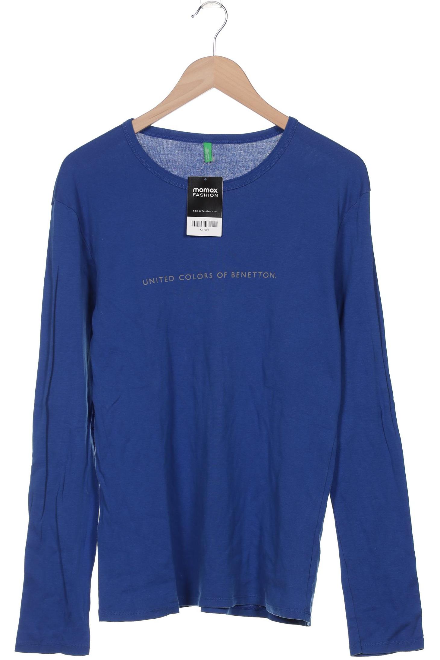 

United Colors OF Benetton Herren Langarmshirt, marineblau, Gr. 54