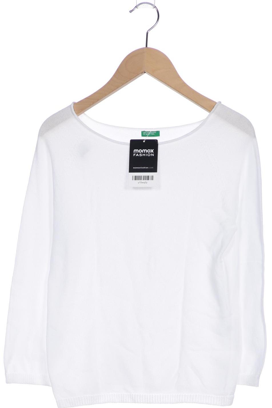 

United Colors OF Benetton Damen Pullover, weiß, Gr. 36