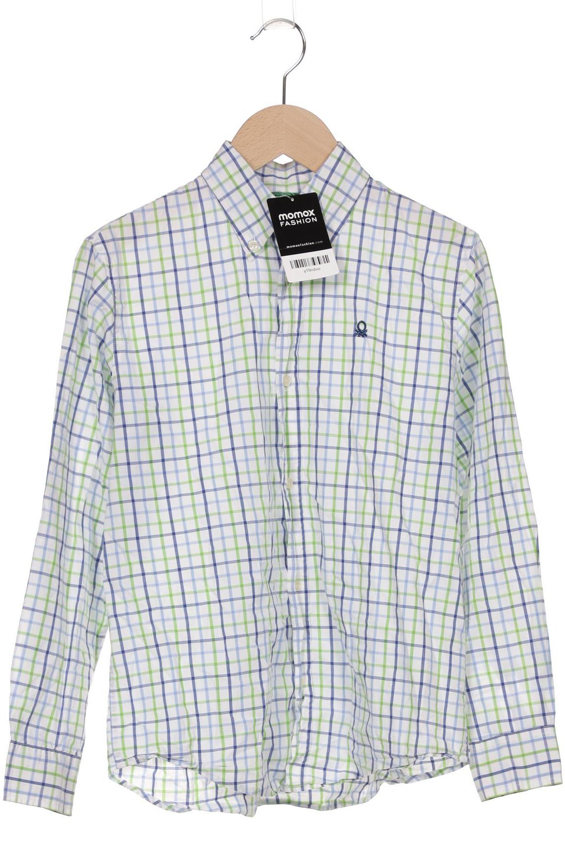 

United Colors OF Benetton Herren Hemd, weiß, Gr. 158