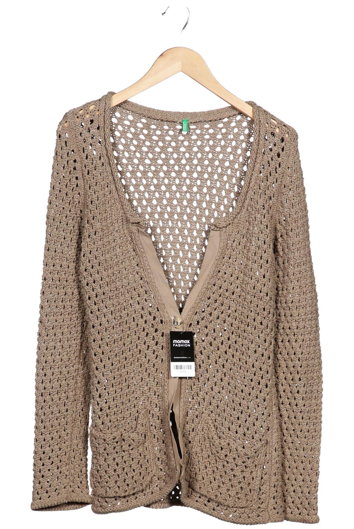 

United Colors OF Benetton Damen Strickjacke, beige, Gr. 36