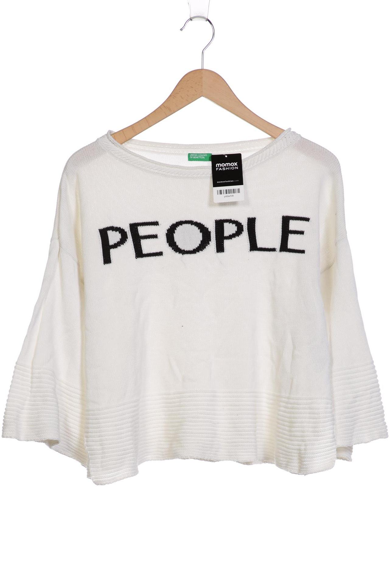 

United Colors OF Benetton Damen Pullover, weiß, Gr. 36