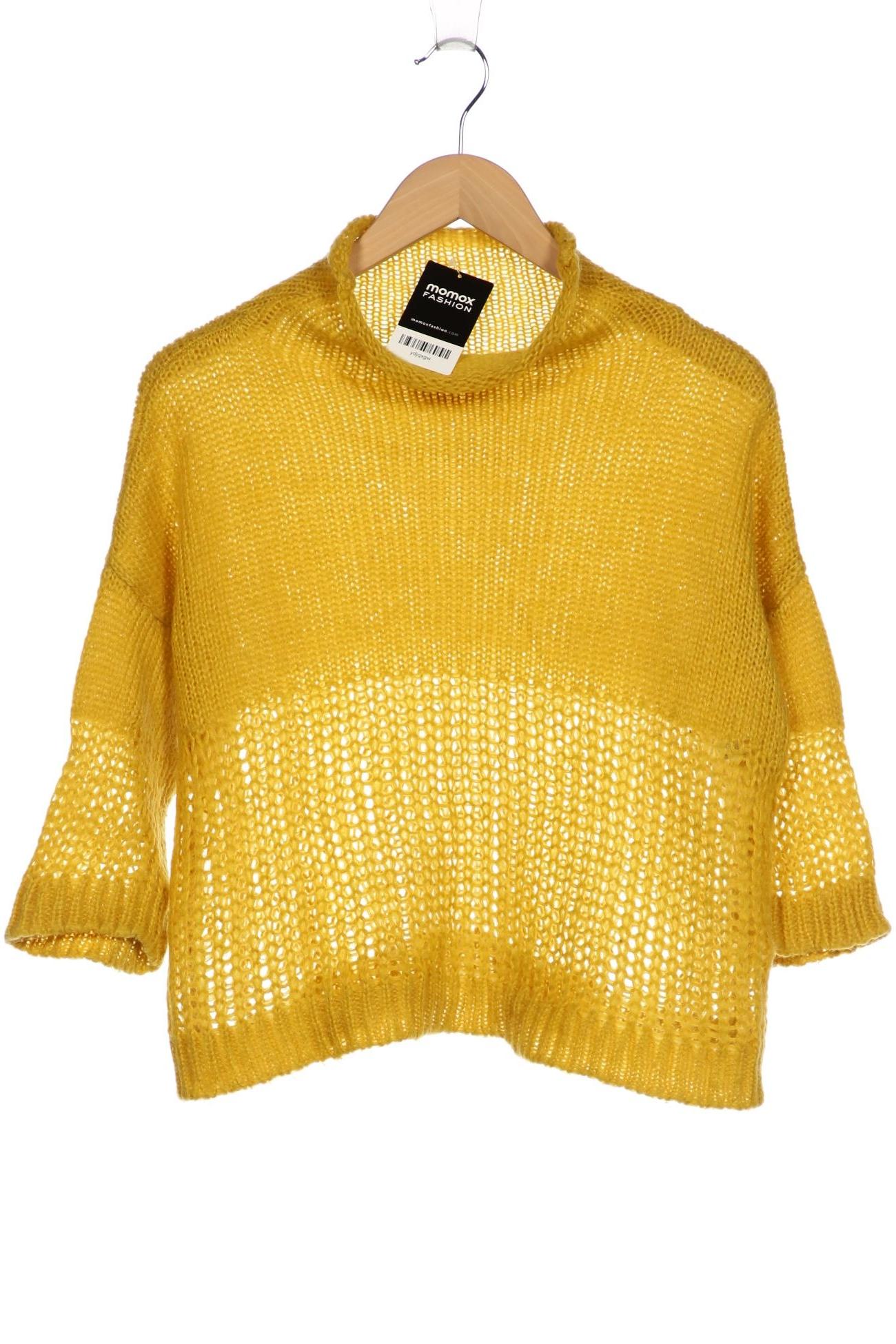 

United Colors OF Benetton Damen Pullover, gelb, Gr. 34