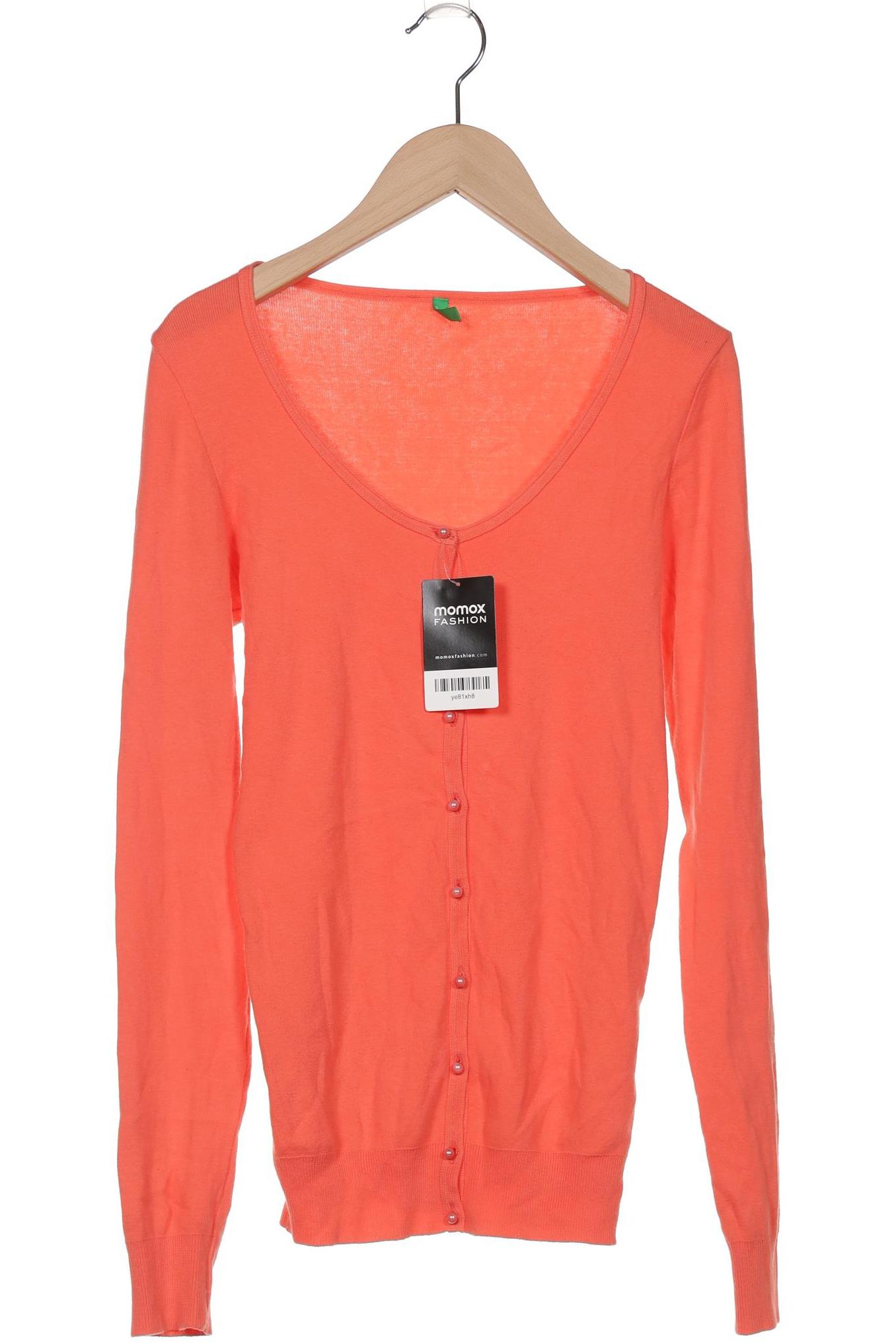 

United Colors OF Benetton Damen Strickjacke, orange, Gr. 38