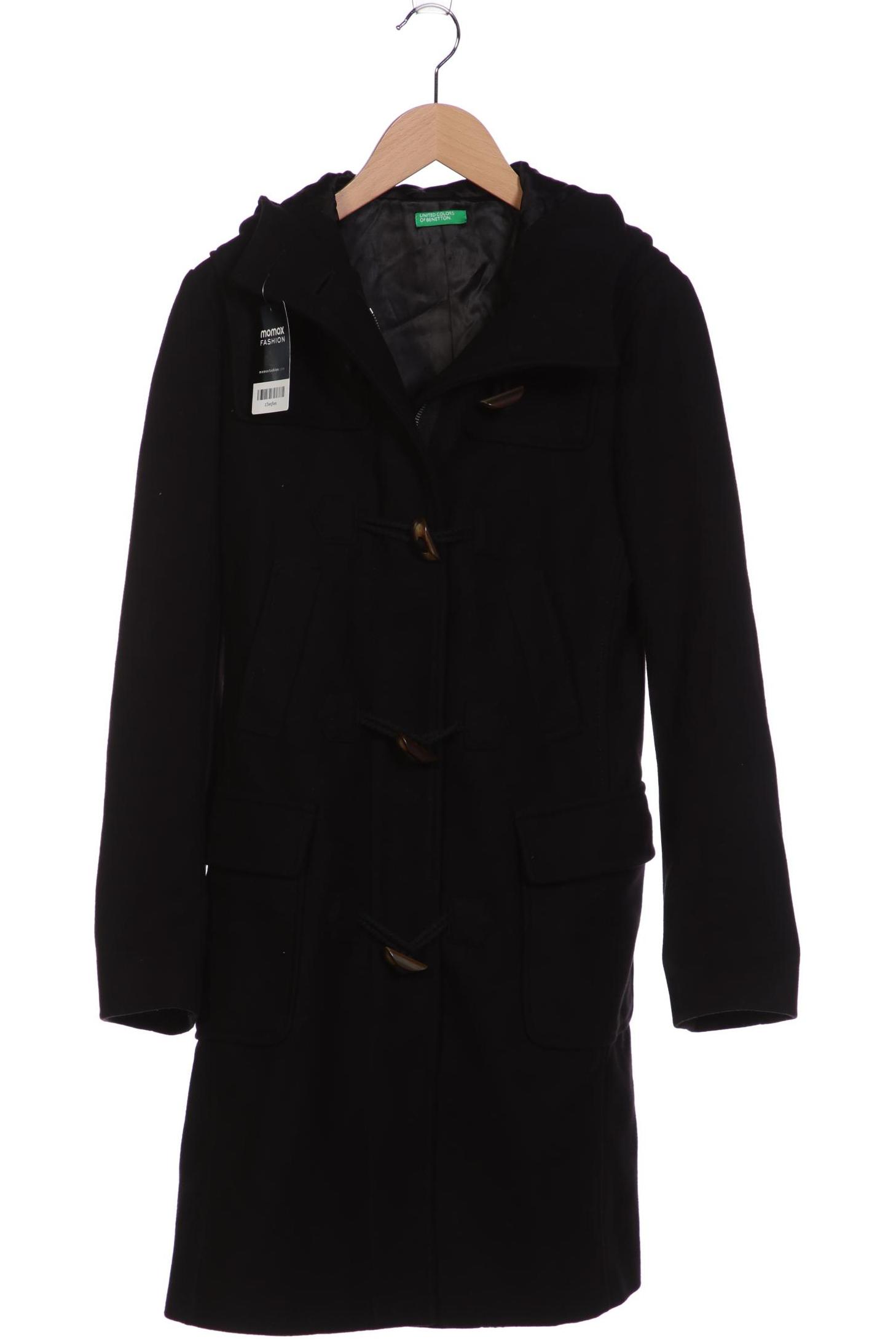 

United Colors OF Benetton Damen Mantel, schwarz, Gr. 40