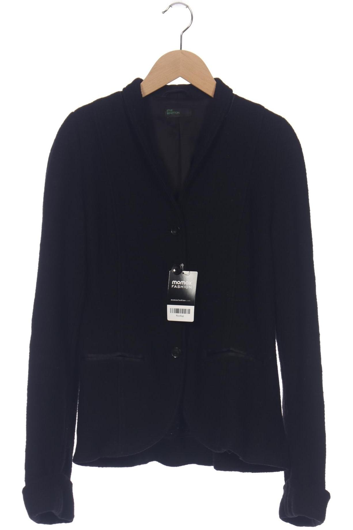 

United Colors OF Benetton Damen Blazer, schwarz, Gr. 44