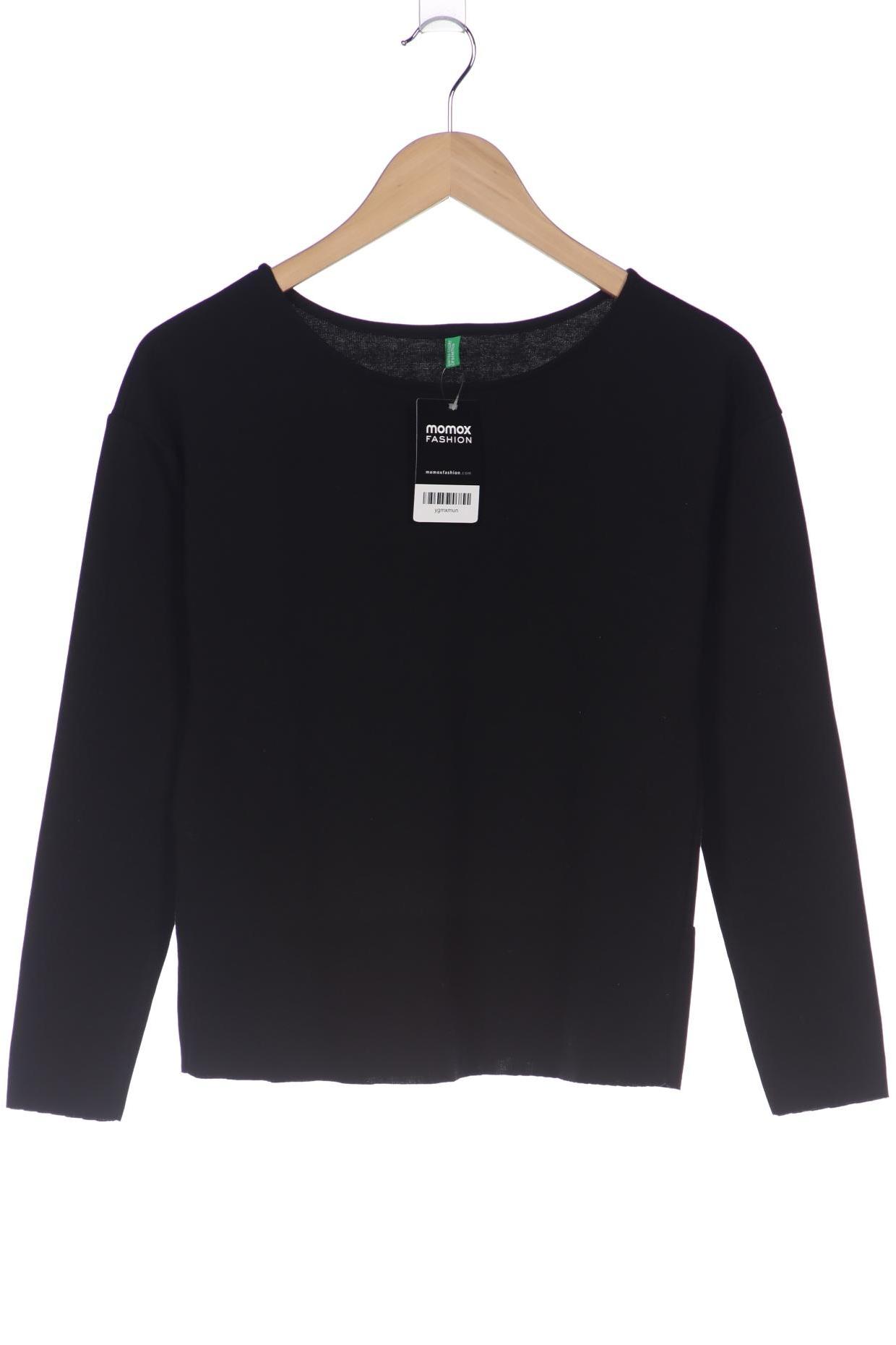 

United Colors OF Benetton Damen Langarmshirt, schwarz, Gr. 38