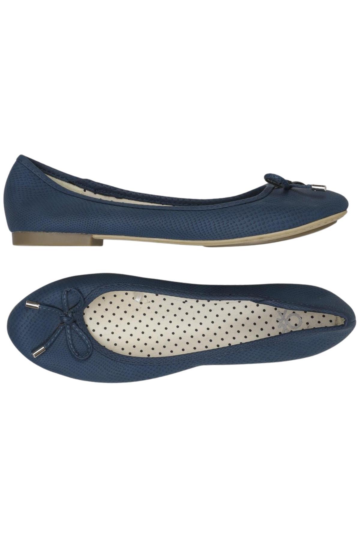 

United Colors OF Benetton Damen Ballerinas, blau, Gr. 38
