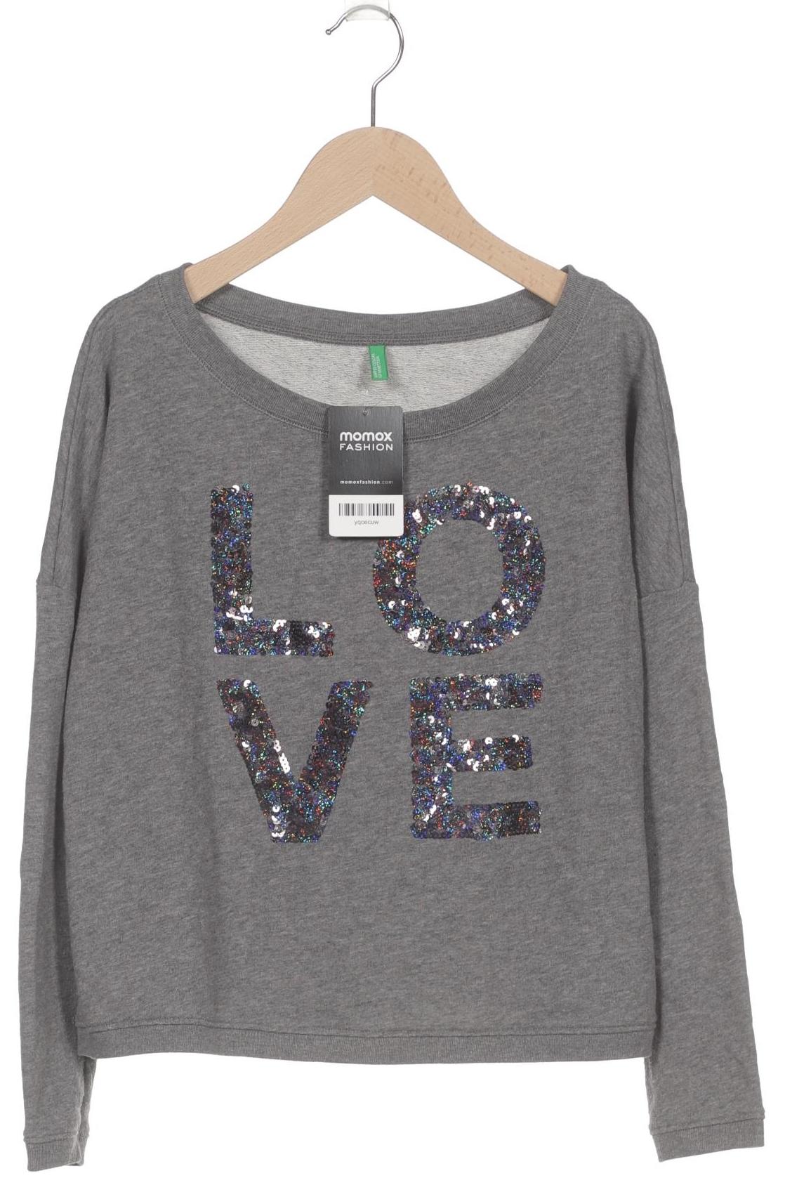 

United Colors OF Benetton Damen Sweatshirt, grau, Gr. 38