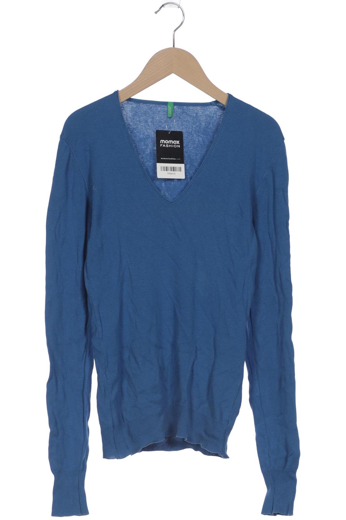 

United Colors OF Benetton Damen Langarmshirt, blau, Gr. 34