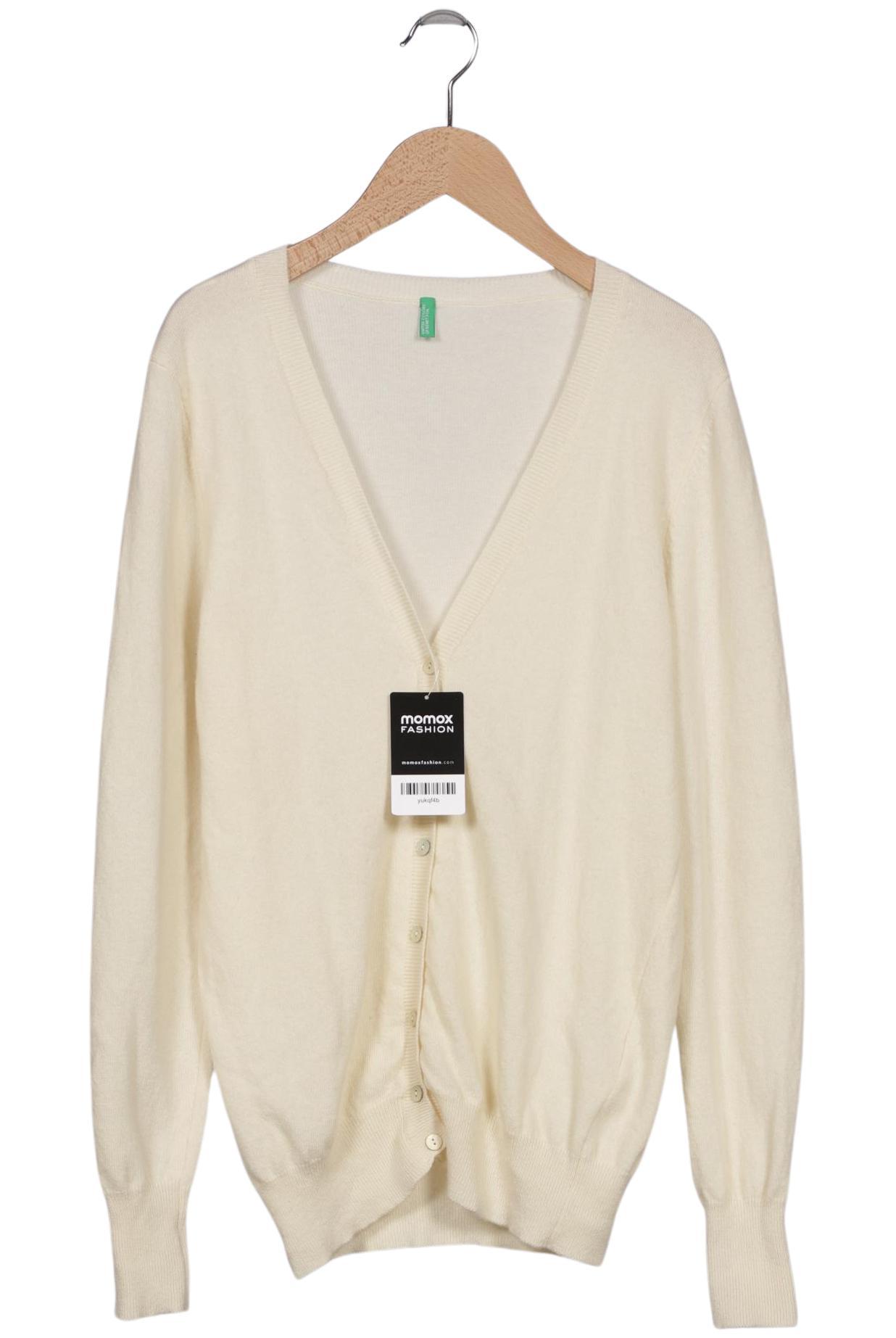 

United Colors OF Benetton Damen Strickjacke, cremeweiß, Gr. 38