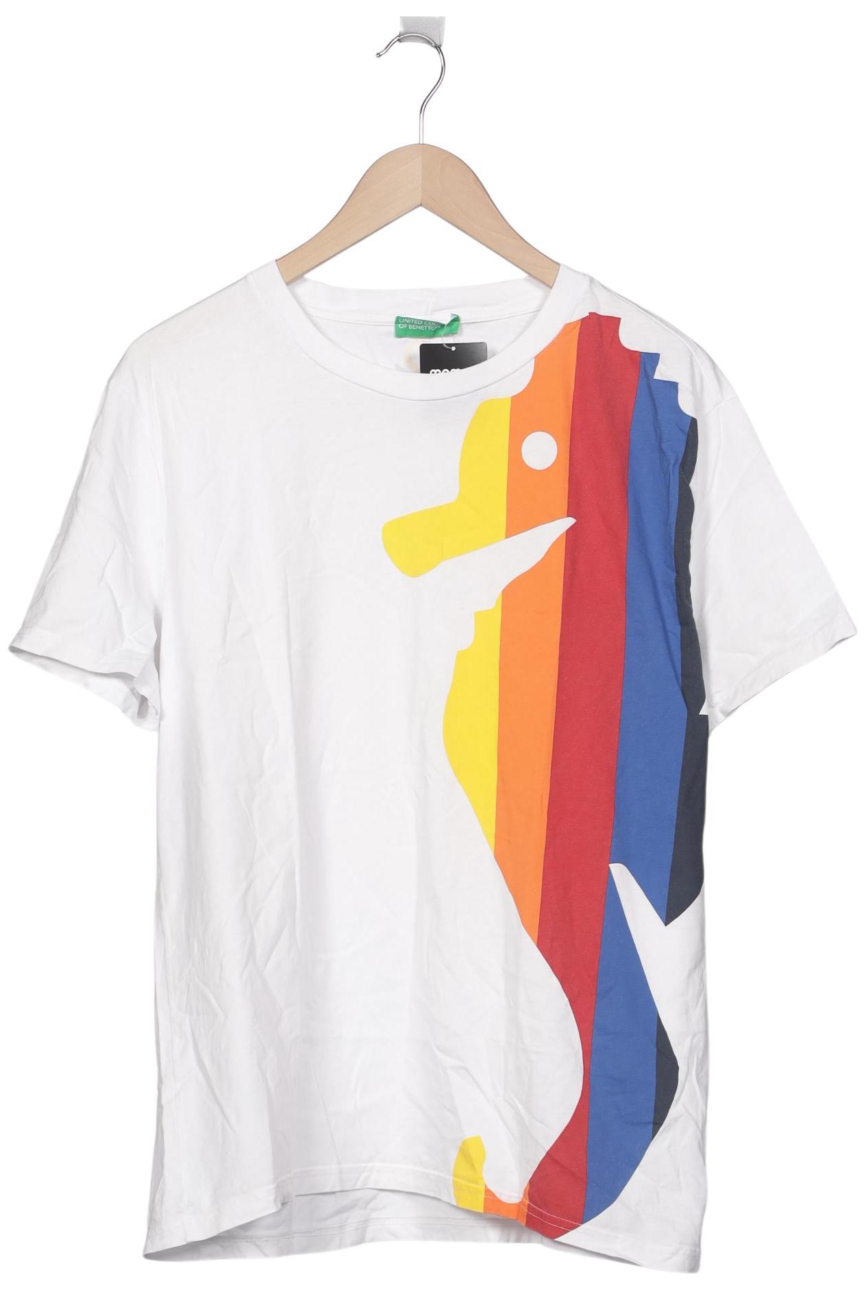 Thumbnail - United Colors OF Benetton Herren T-Shirt, weiß, Gr. 54