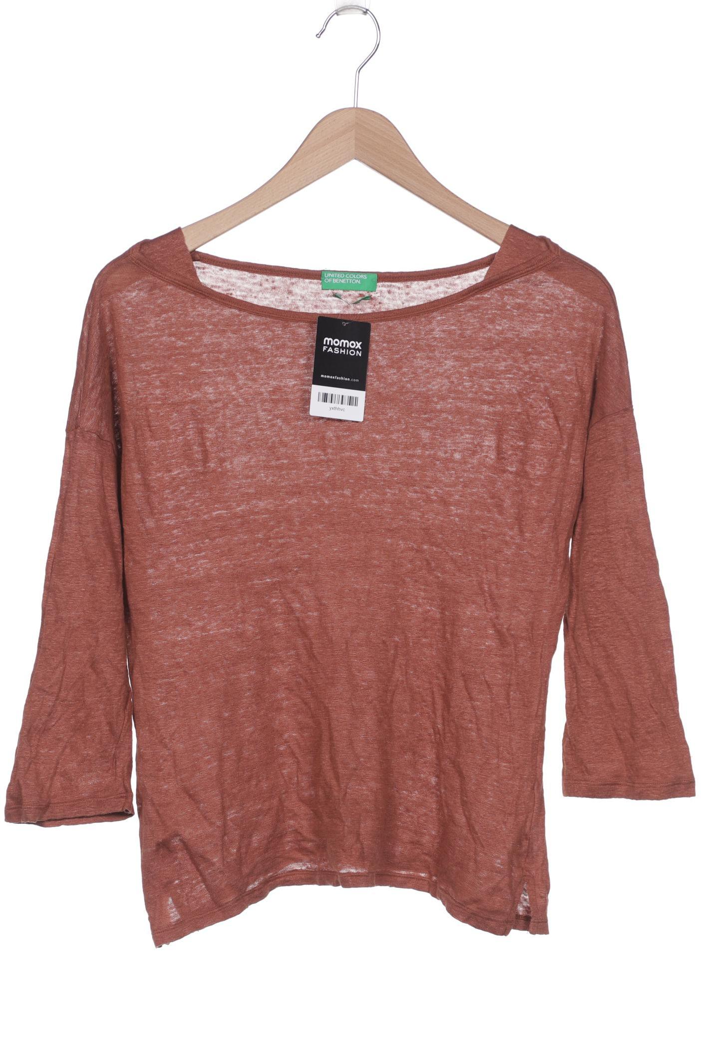 

UNITED COLORS OF BENETTON Damen Langarmshirt, braun
