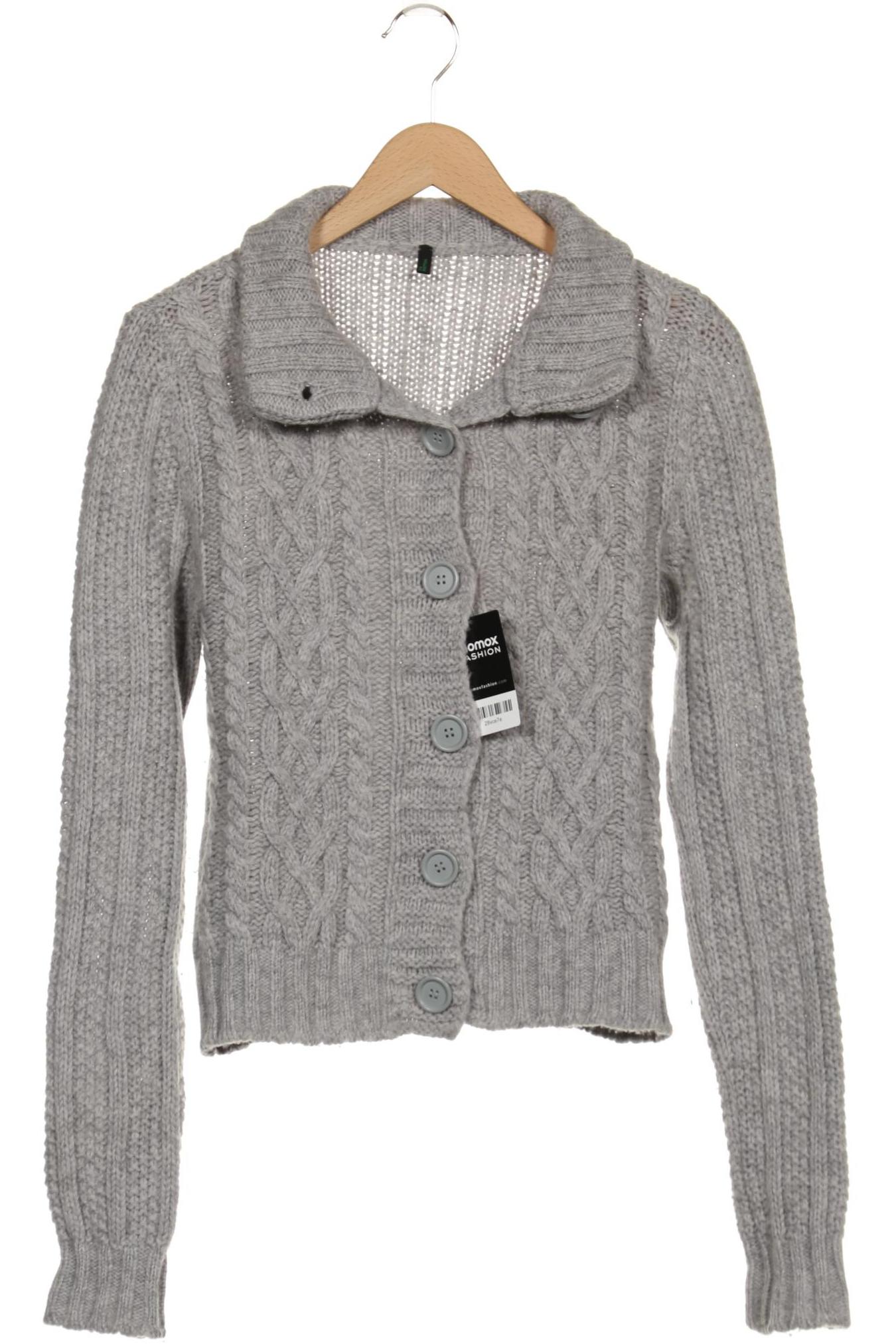 

United Colors OF Benetton Damen Strickjacke, grau, Gr. 38