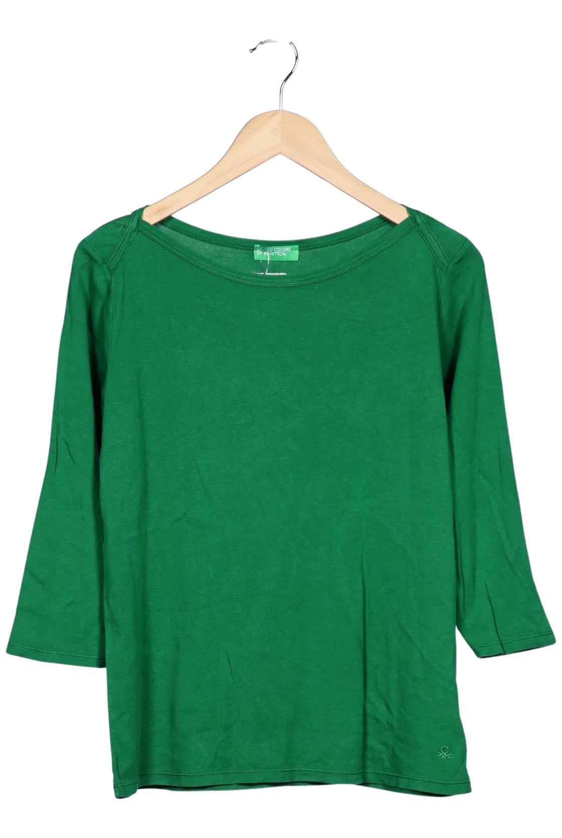 

United Colors OF Benetton Damen Langarmshirt, grün, Gr. 44