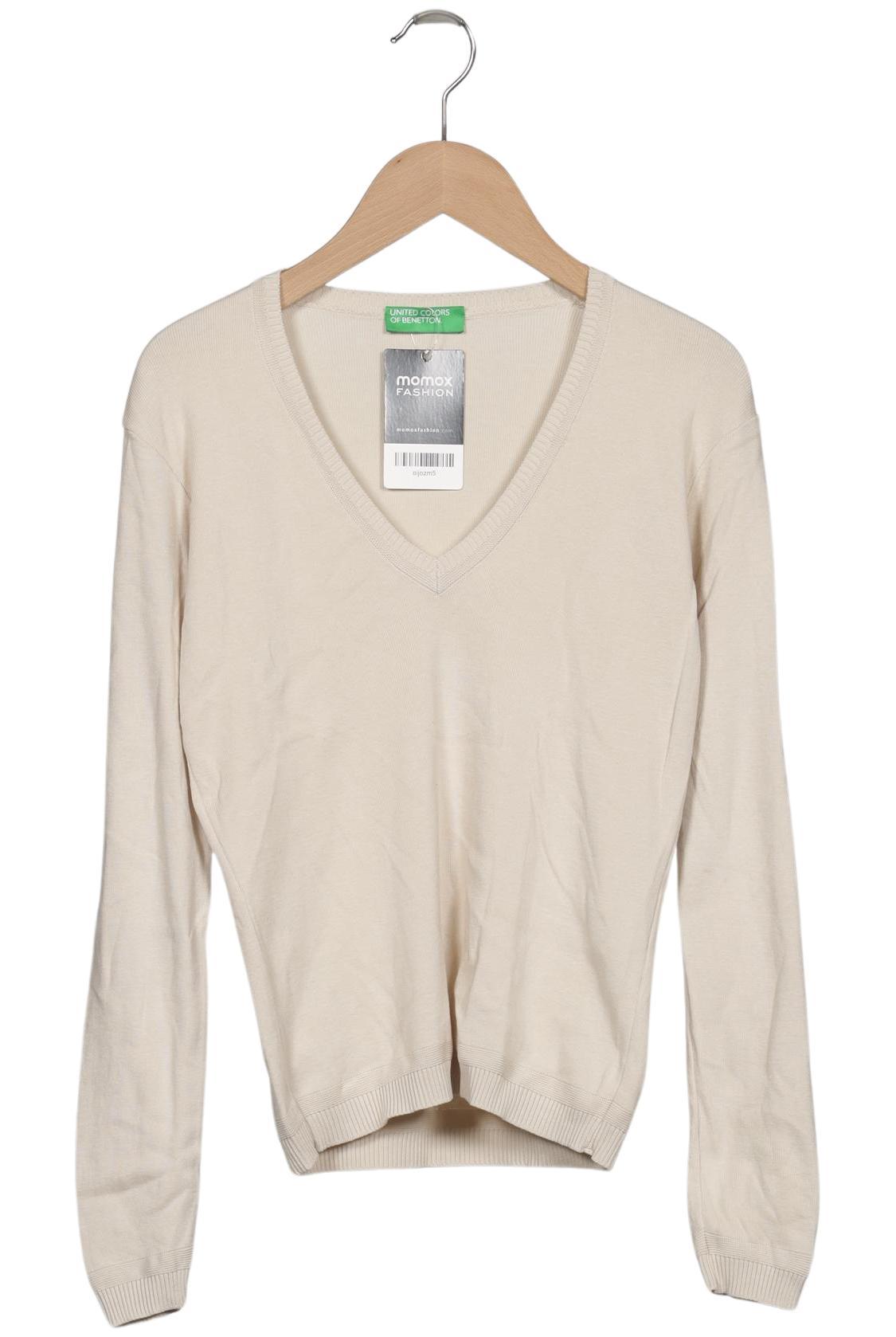 

United Colors OF Benetton Damen Pullover, cremeweiß, Gr. 32