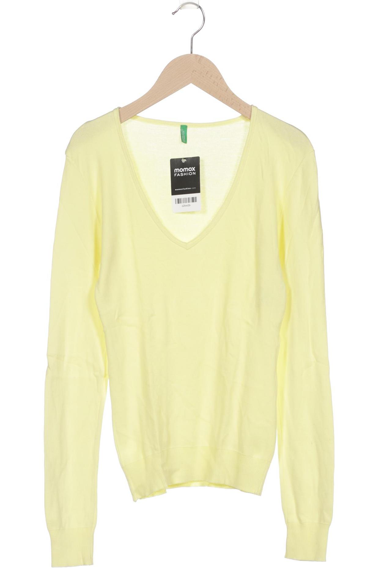 

United Colors OF Benetton Damen Pullover, gelb, Gr. 38