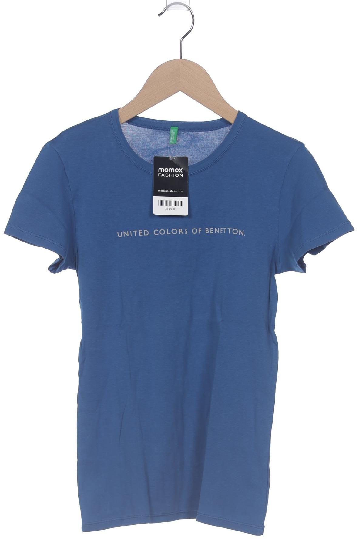 

United Colors OF Benetton Damen T-Shirt, blau, Gr. 34