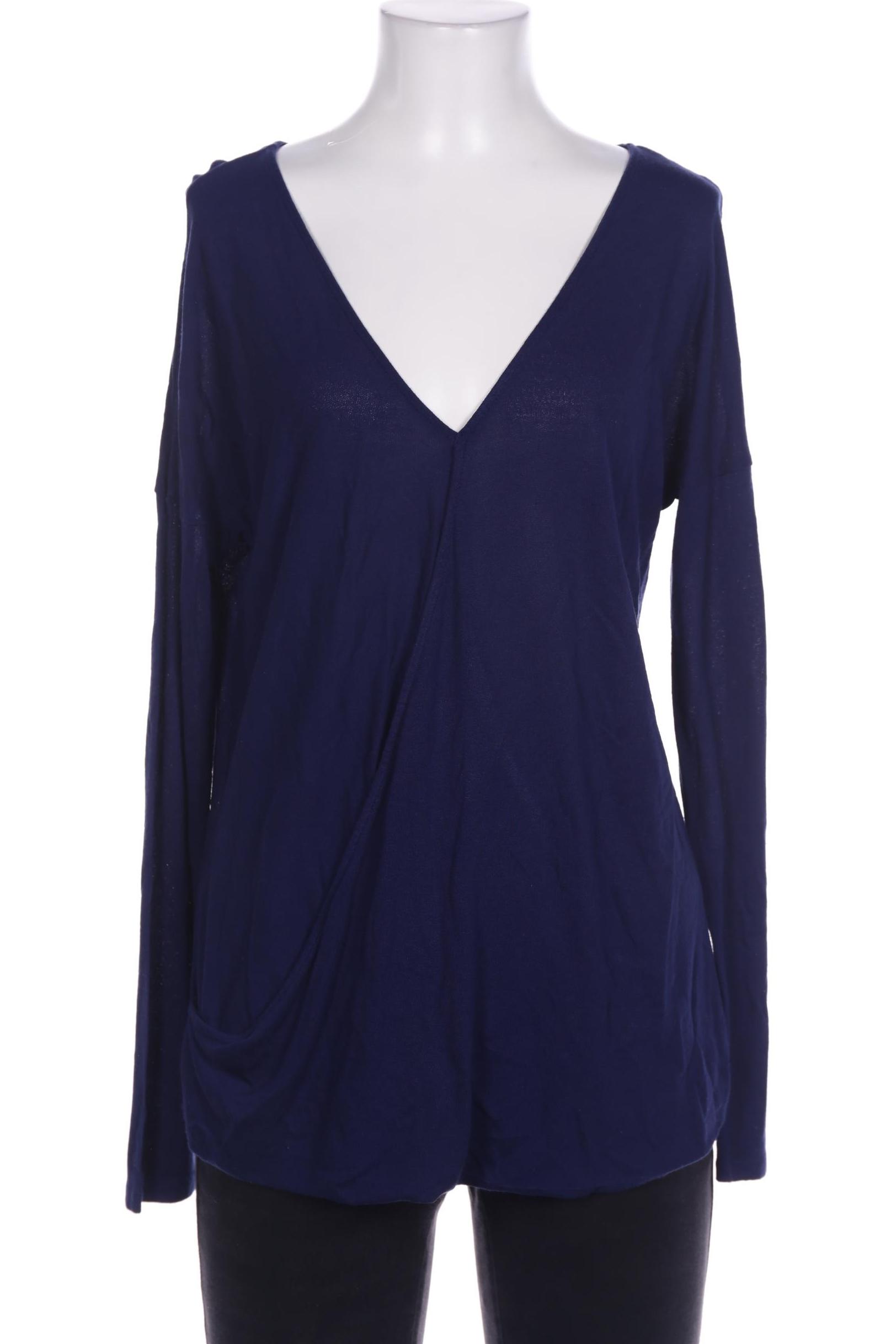 

United Colors OF Benetton Damen Langarmshirt, marineblau, Gr. 38