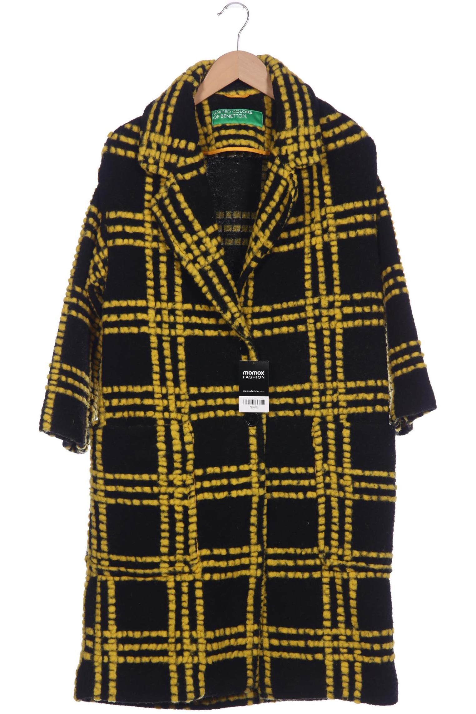 

United Colors OF Benetton Damen Mantel, schwarz, Gr. 32