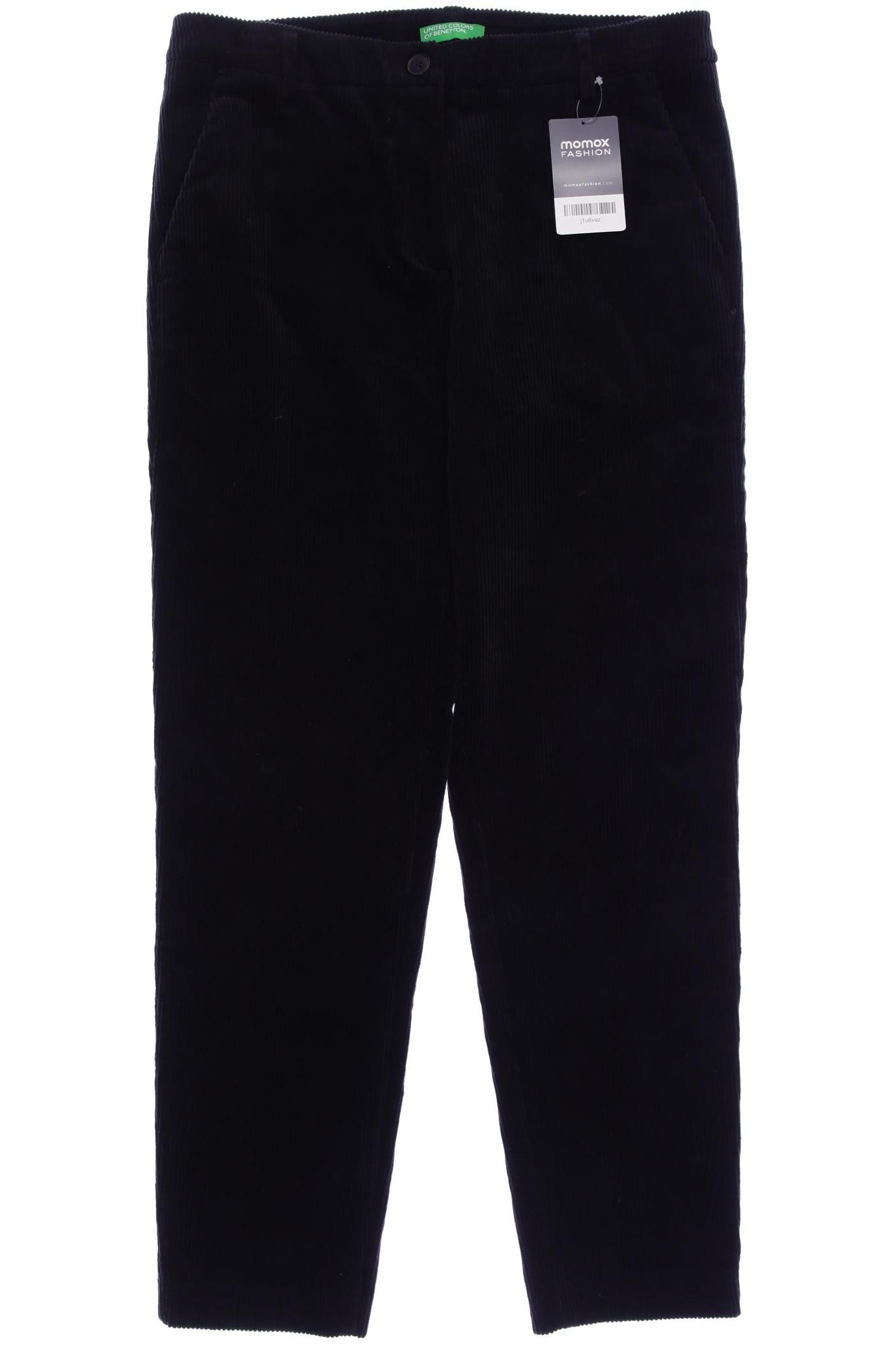 

United Colors OF Benetton Damen Stoffhose, schwarz, Gr. 36