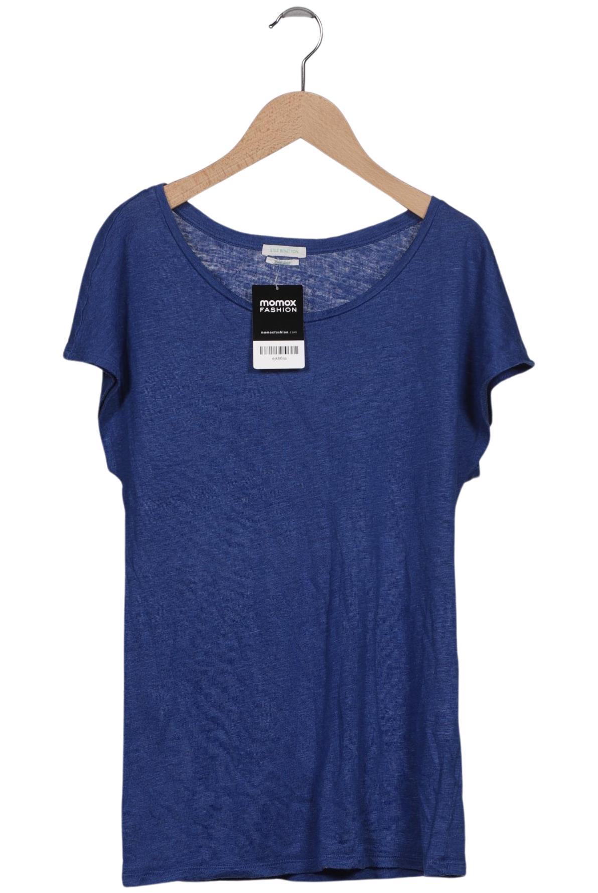 

United Colors OF Benetton Damen T-Shirt, blau, Gr. 36