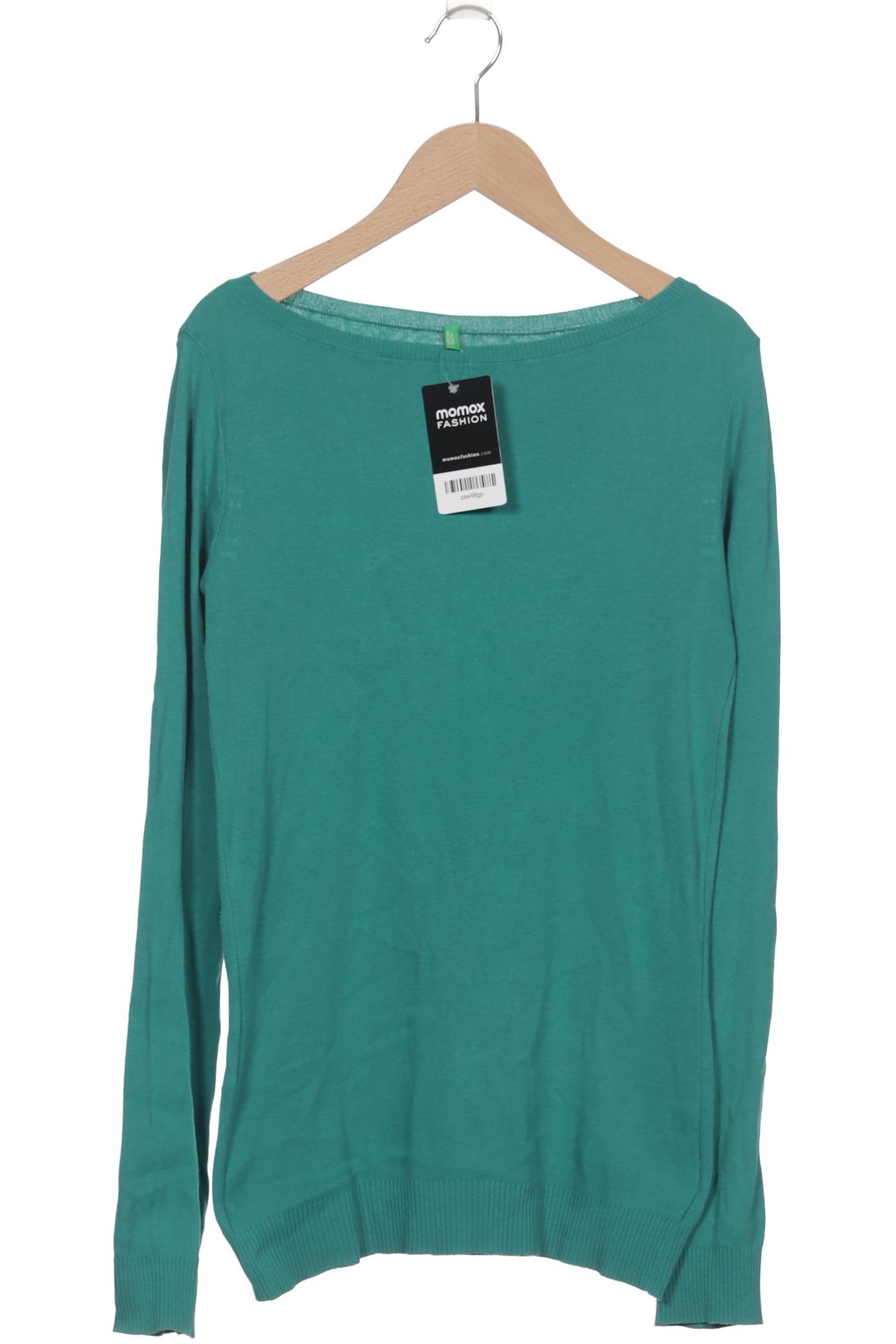 

United Colors OF Benetton Damen Langarmshirt, türkis, Gr. 36