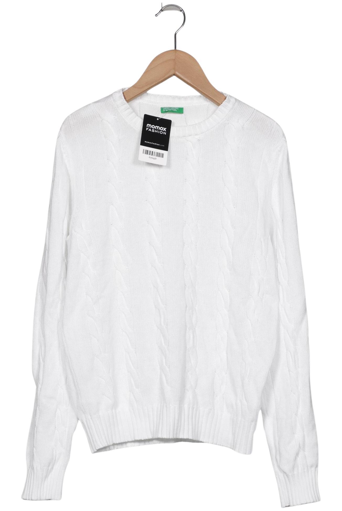 

United Colors OF Benetton Damen Pullover, weiß, Gr. 42