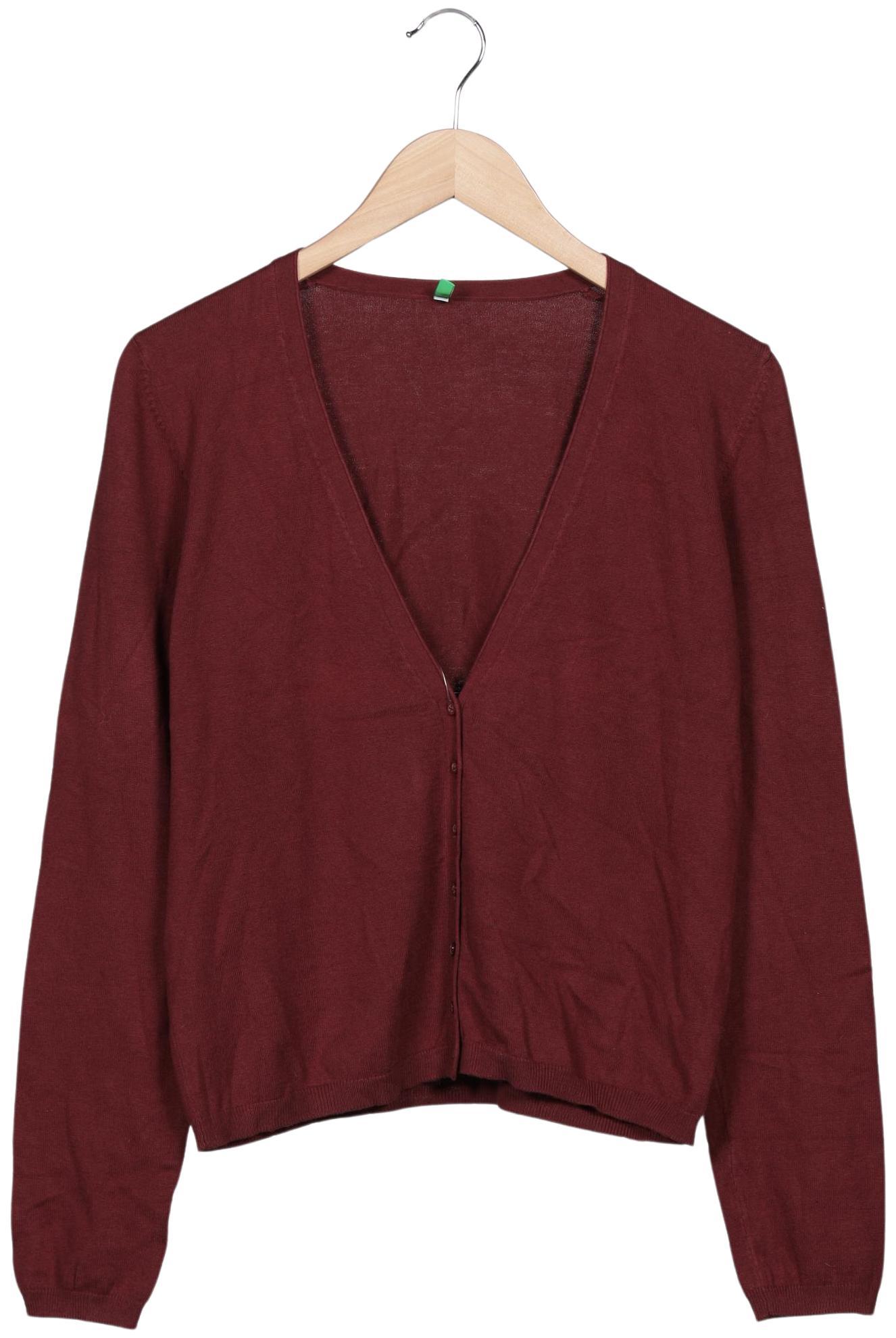 

United Colors OF Benetton Damen Strickjacke, bordeaux, Gr. 42