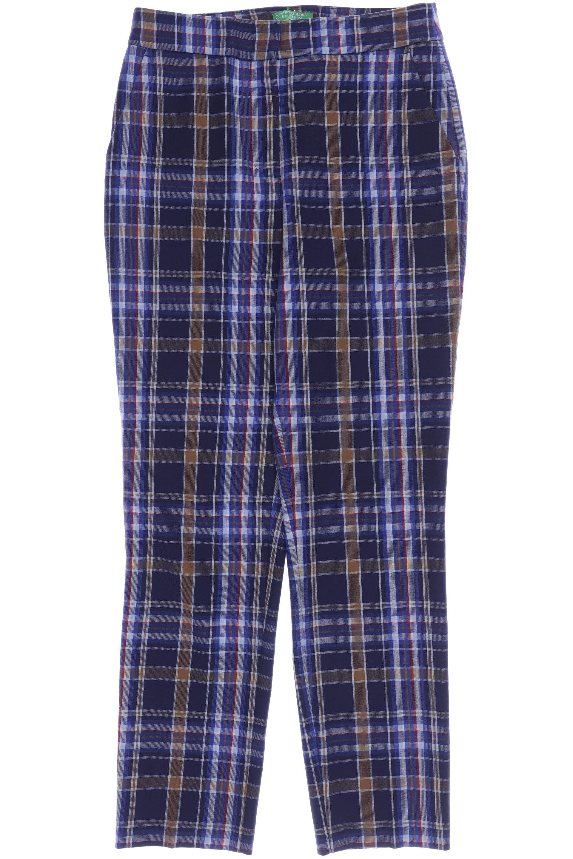 

United Colors OF Benetton Damen Stoffhose, blau, Gr. 34
