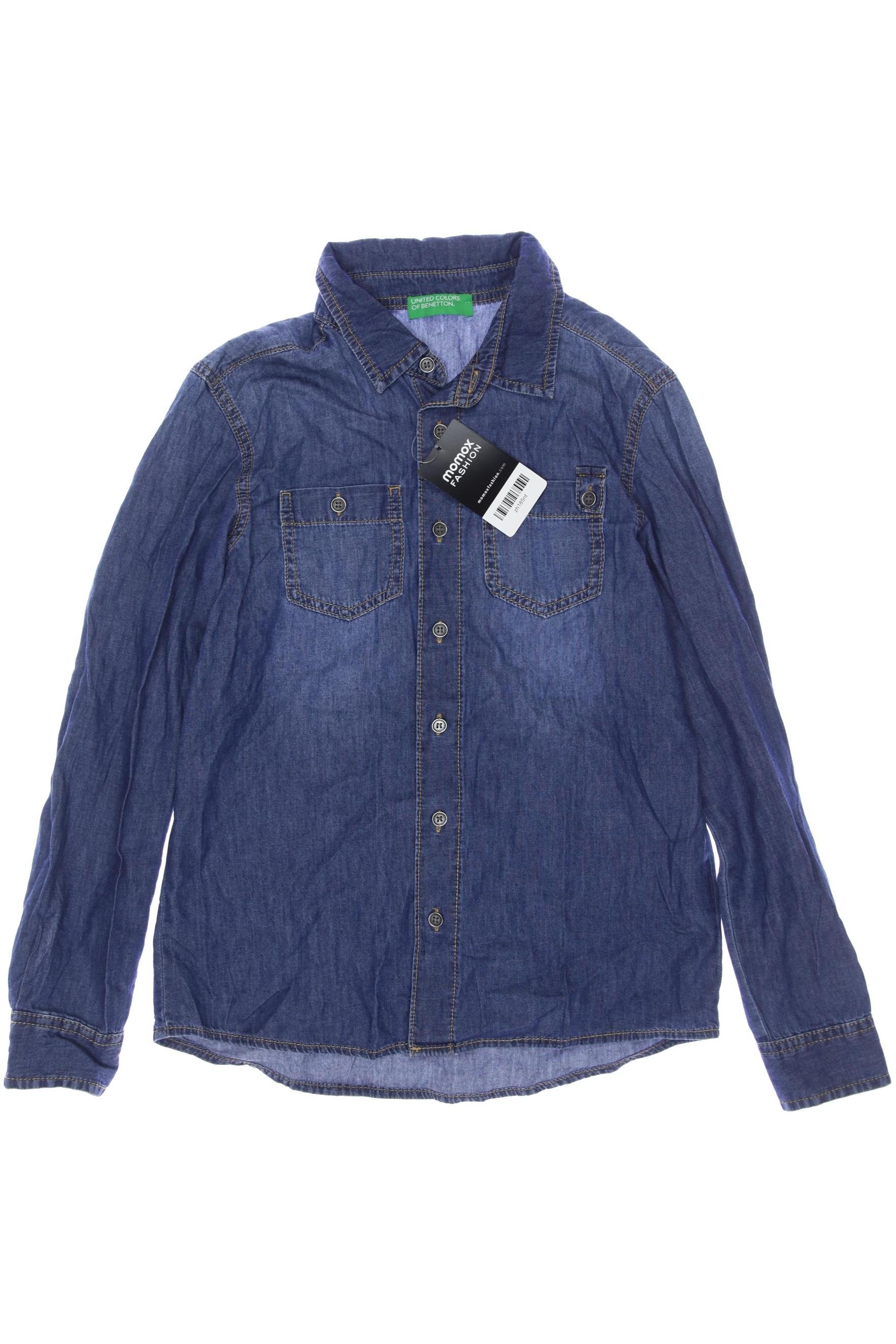 

United Colors OF Benetton Damen Bluse, blau, Gr. 140