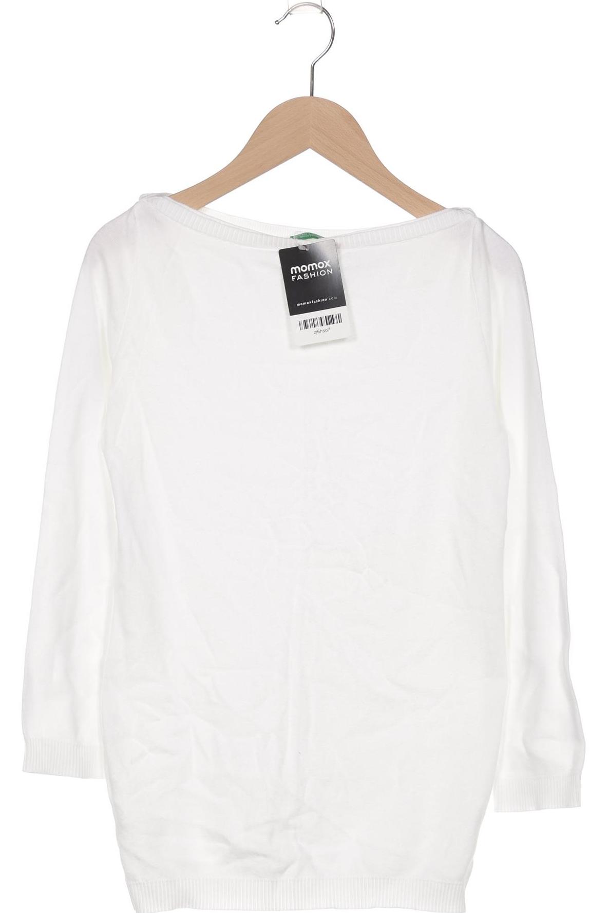 

United Colors OF Benetton Damen Pullover, weiß, Gr. 34