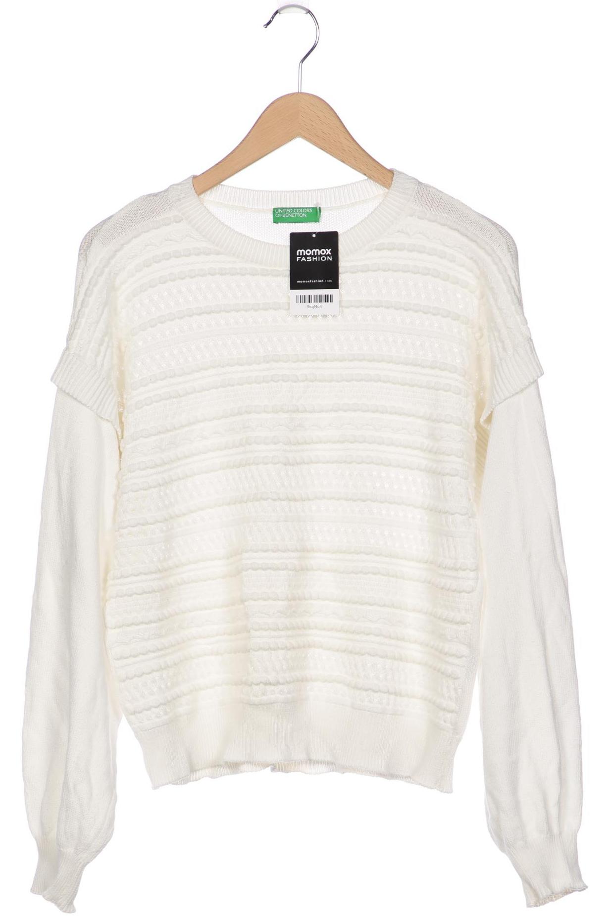 

UNITED COLORS OF BENETTON Damen Pullover, weiß