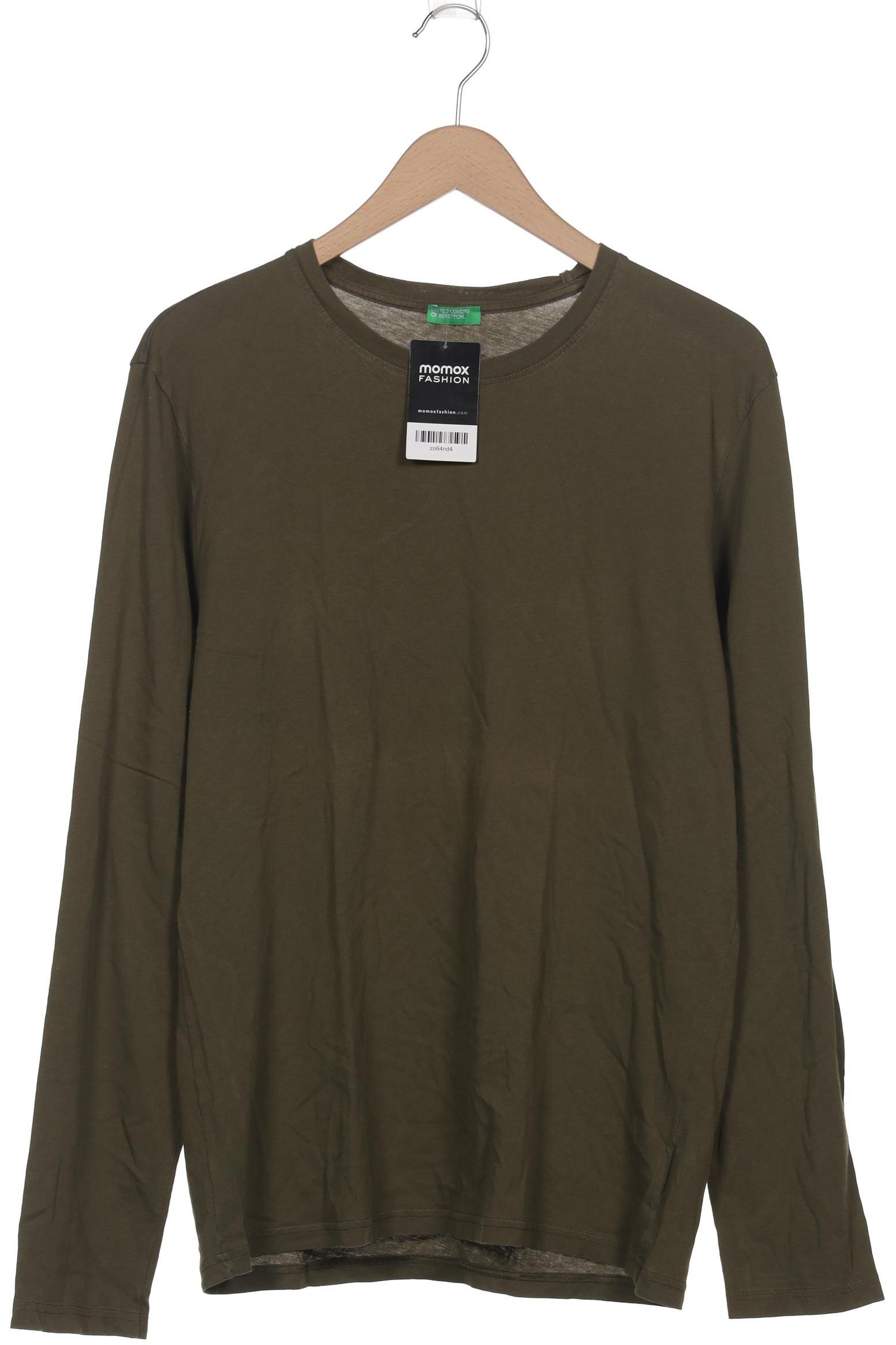 

United Colors OF Benetton Herren Langarmshirt, grün, Gr. 52