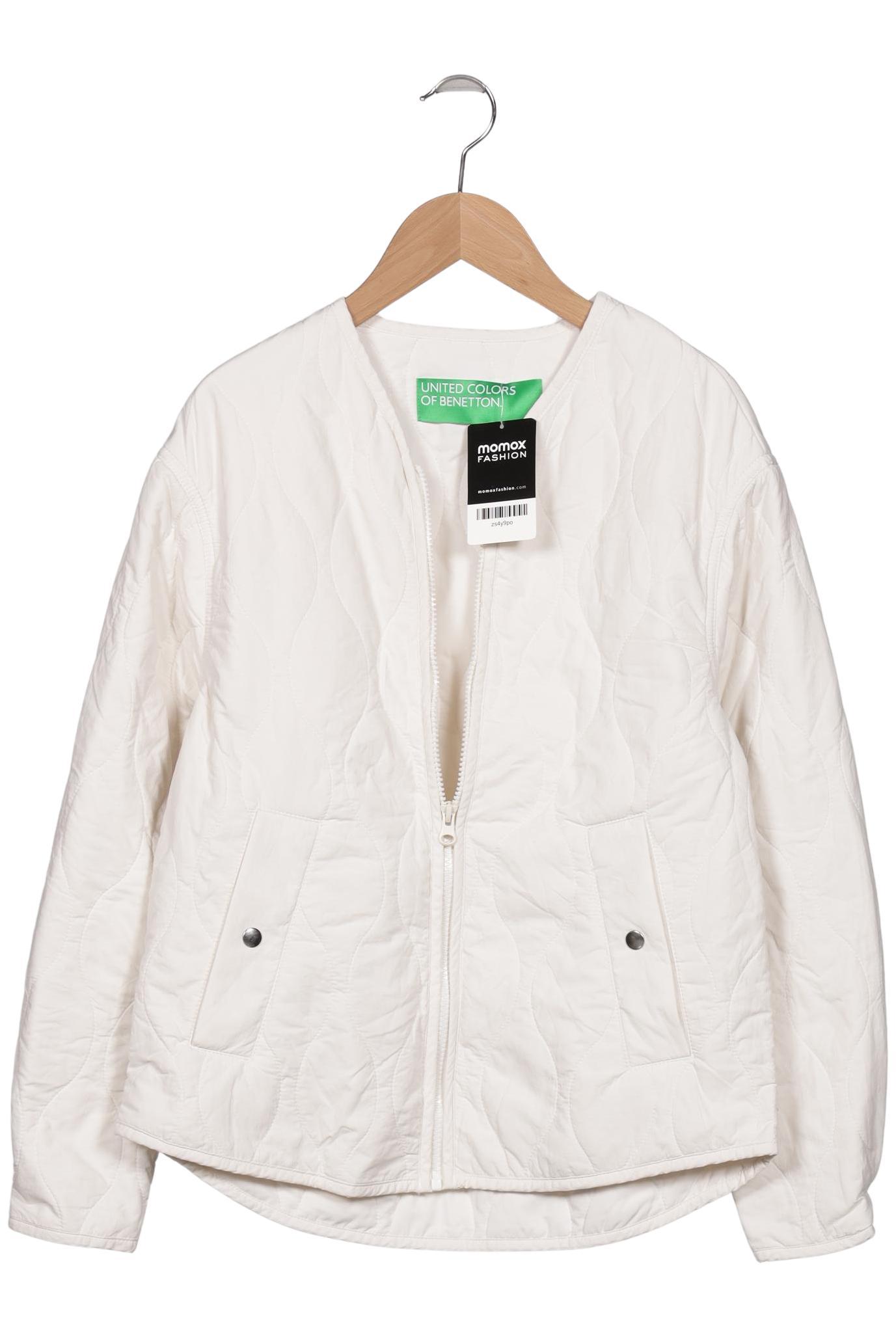 

United Colors OF Benetton Damen Jacke, cremeweiß, Gr. 34