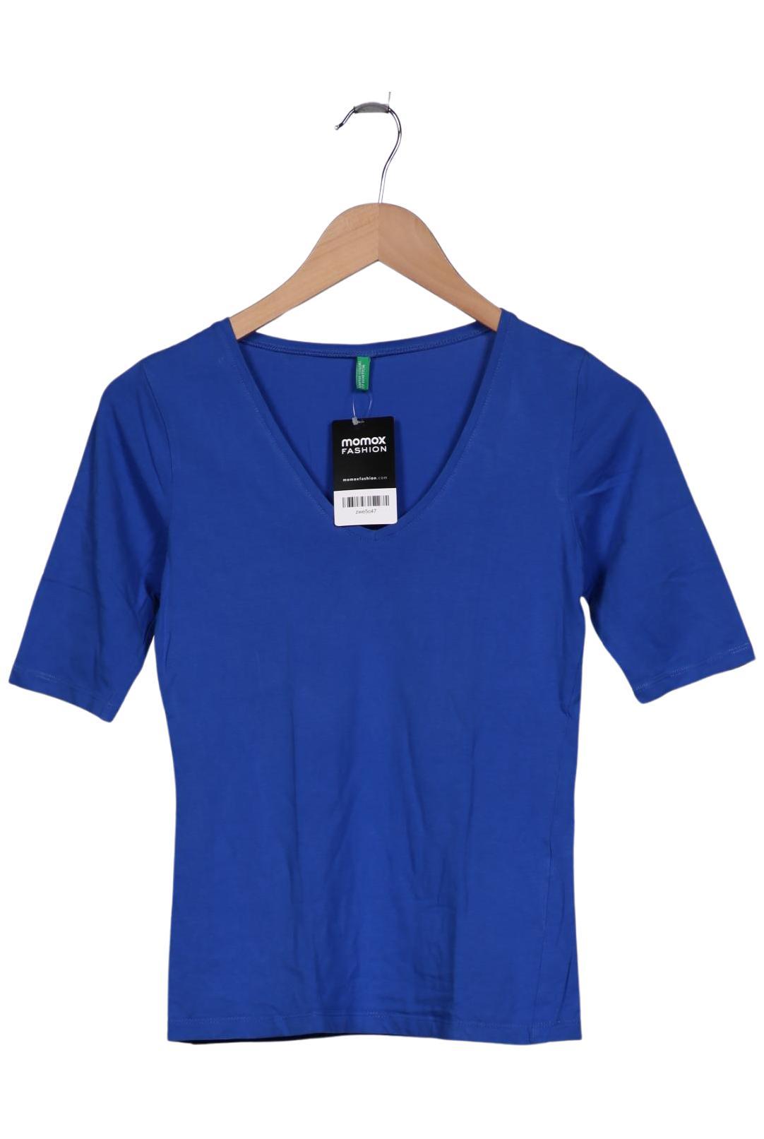

United Colors OF Benetton Damen T-Shirt, blau, Gr. 36
