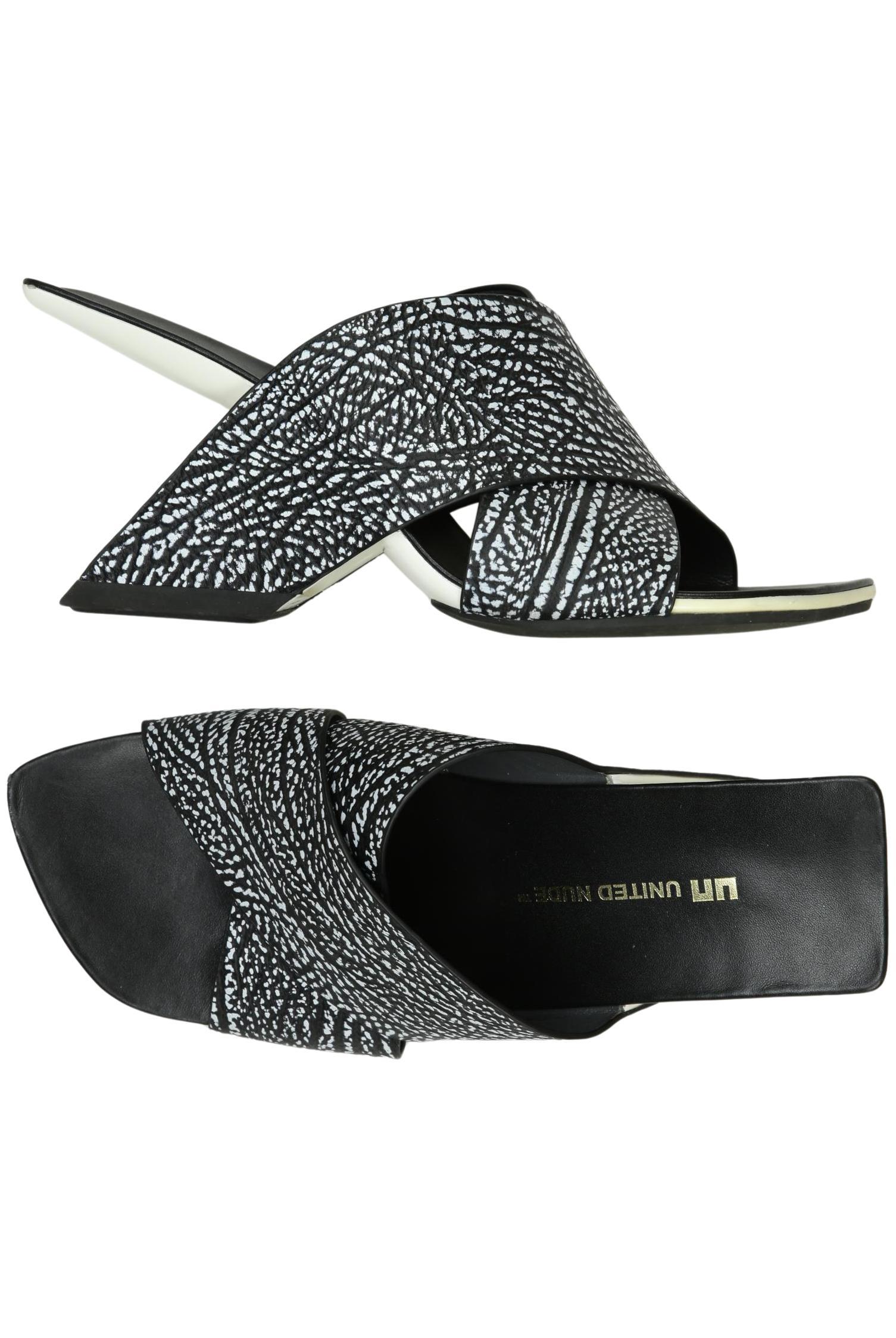 

United Nude Damen Sandale, schwarz, Gr. 40