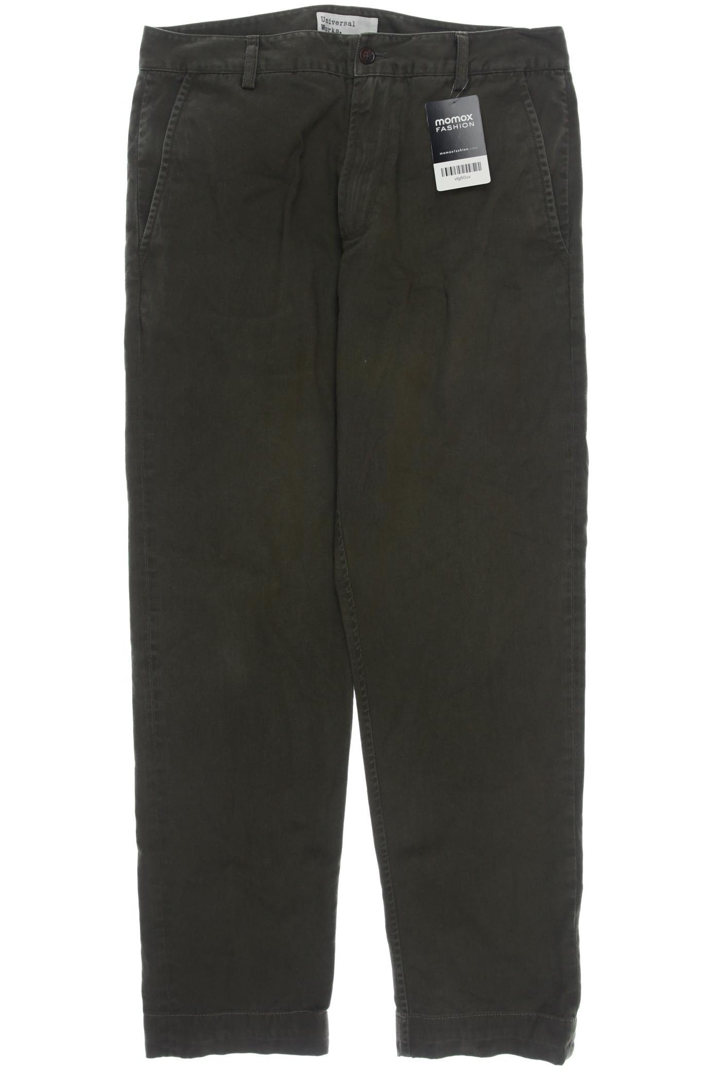 

Universal Works Herren Stoffhose, grün, Gr. 32